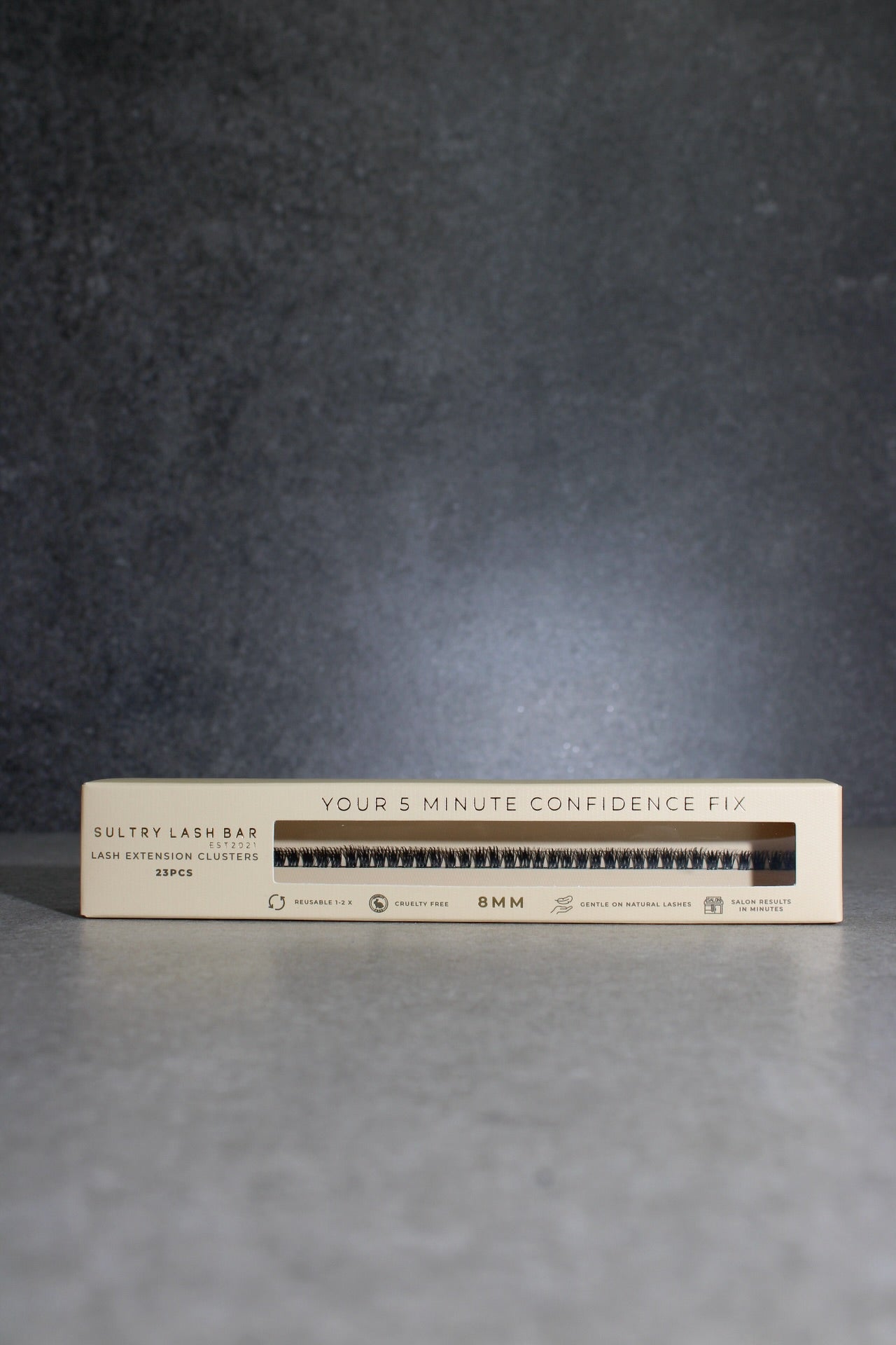 SL04 SINGLE 8,10,12,14mm Length DIY Individual Eyelash Extensions 23pcs (Upgraded)