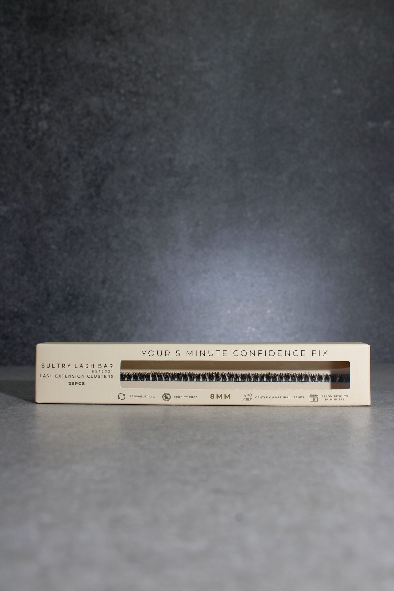 SL04 SINGLE 8,10,12,14mm Length DIY Individual Eyelash Extensions 23pcs (Upgraded)