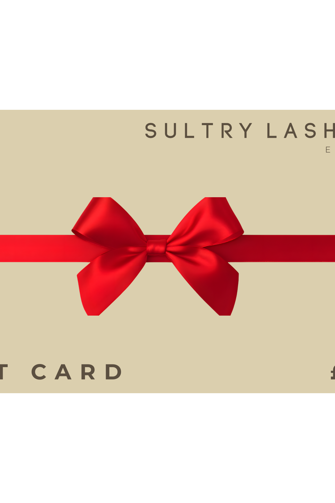 Sultry Lash Bar Gift Card