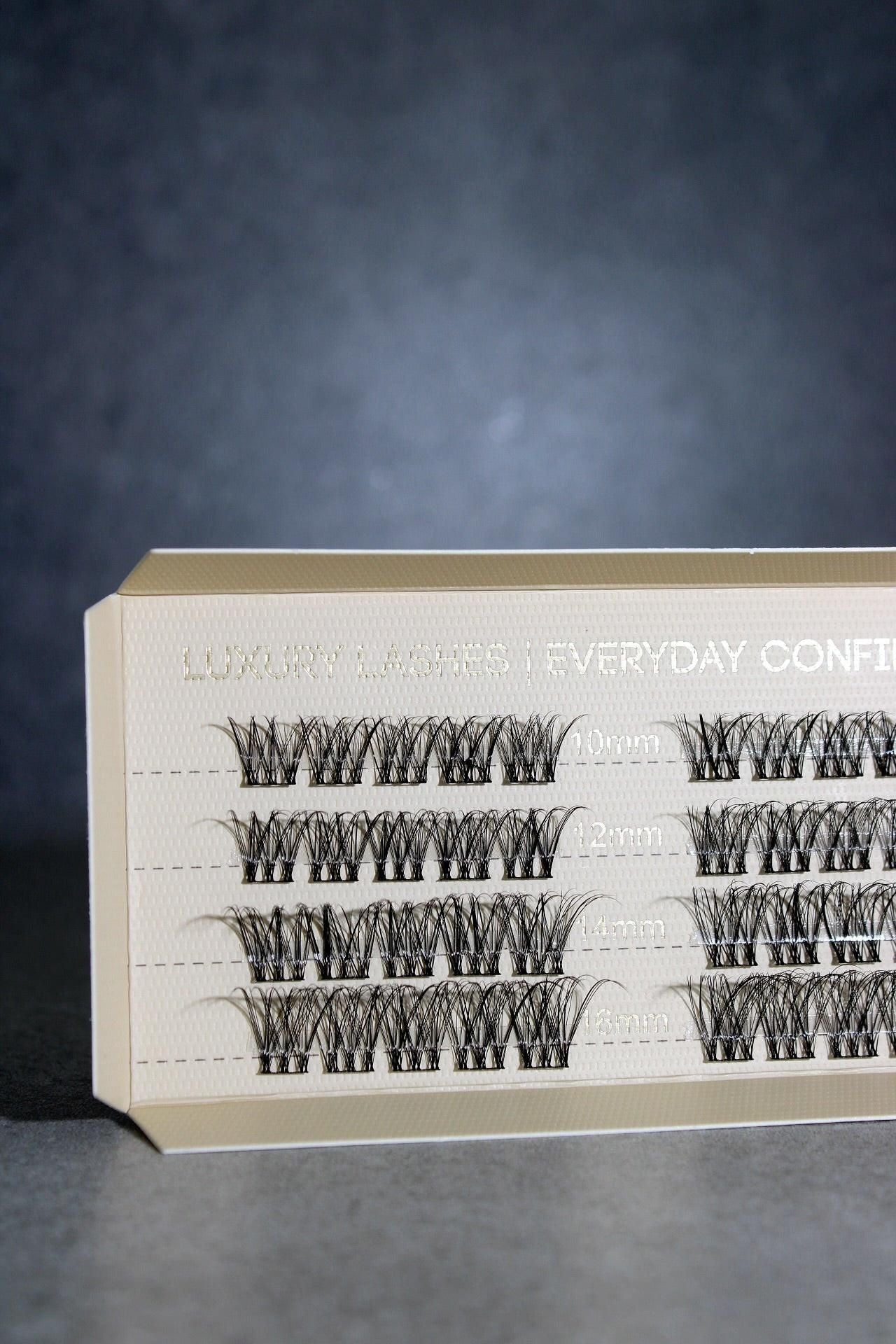 SL25 Cluster lashes C- curl