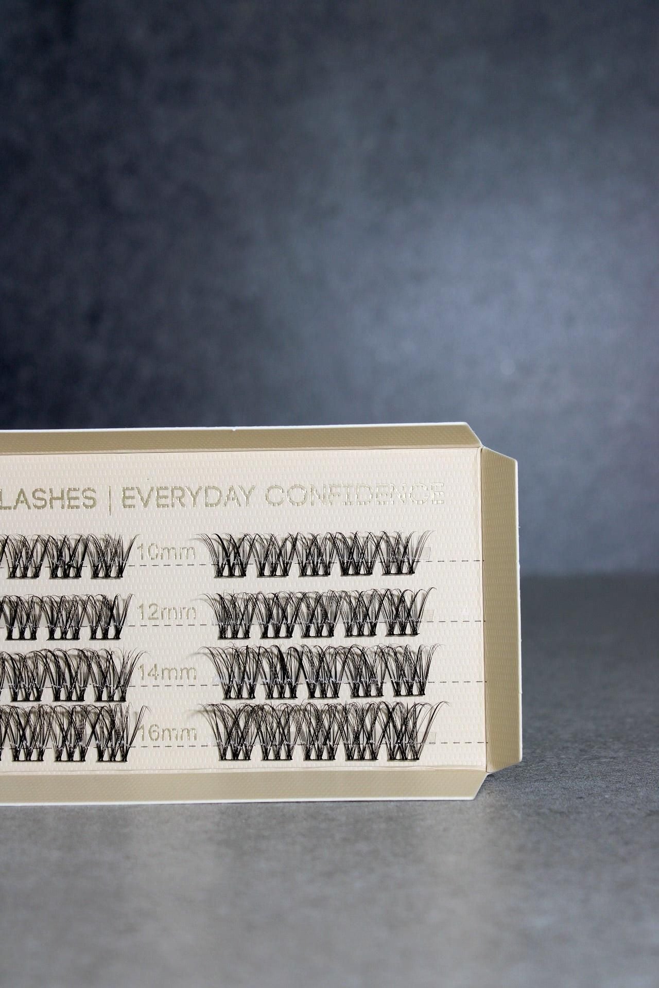 SL25 Cluster lashes C- curl