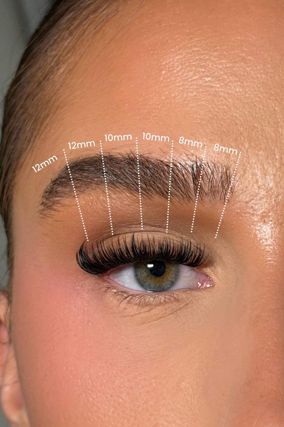 SL04 SINGLE 8,10,12,14mm Length DIY Individual Eyelash Extensions 23pcs (Upgraded)