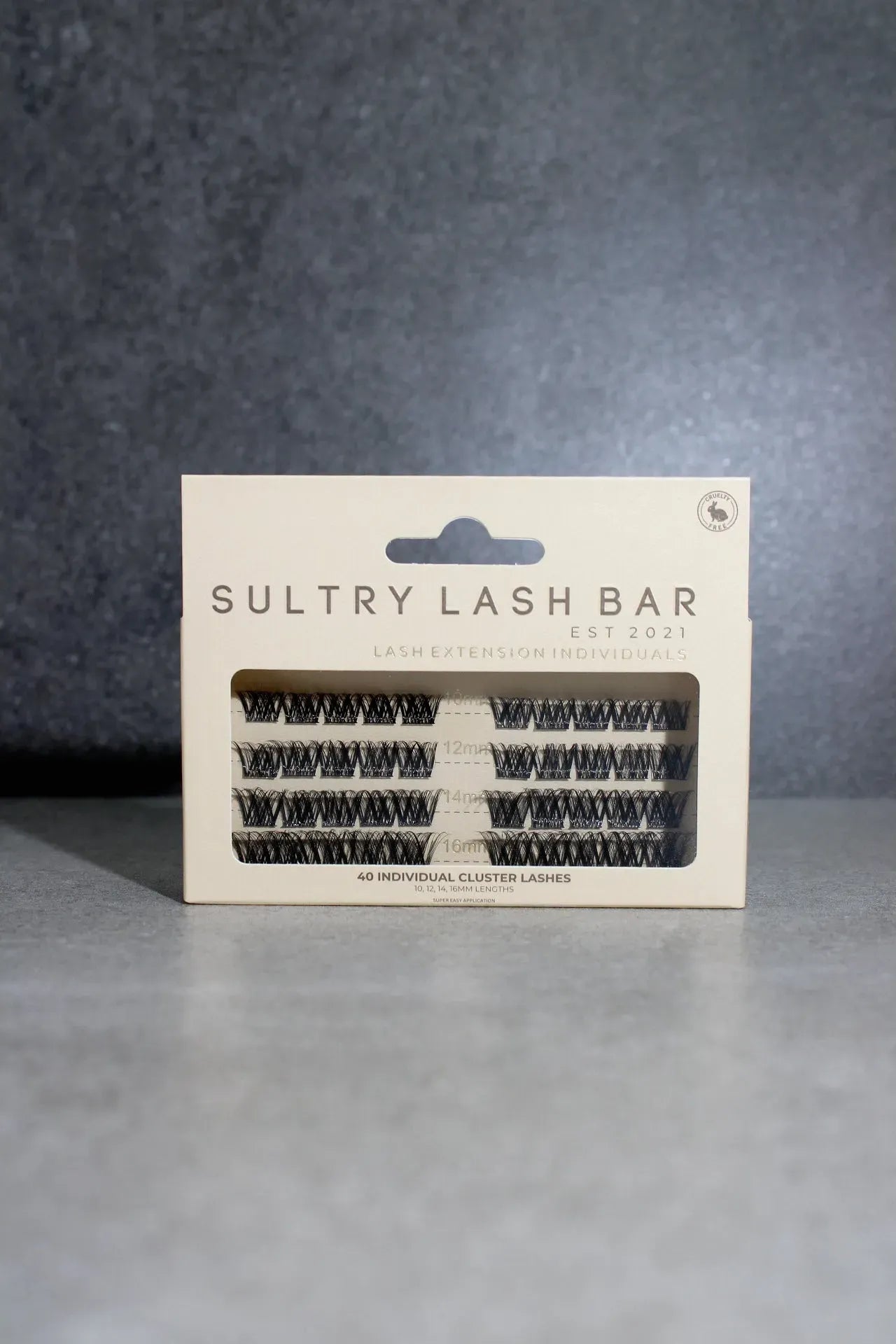 SL24 Cluster lashes C-curl