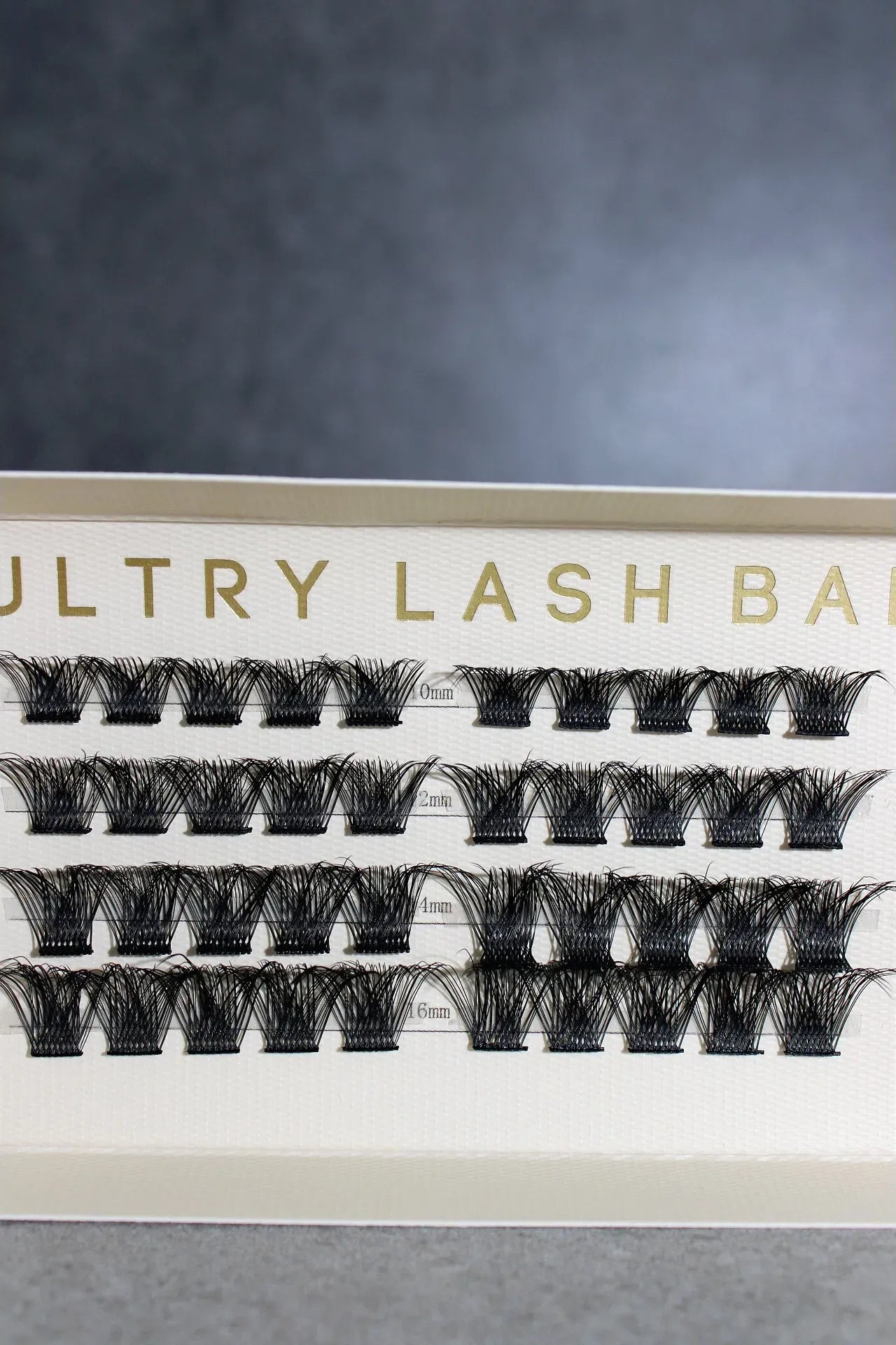 SL13 CC curl Long Lasting DIY Individual Eyelash Extensions 40pcs