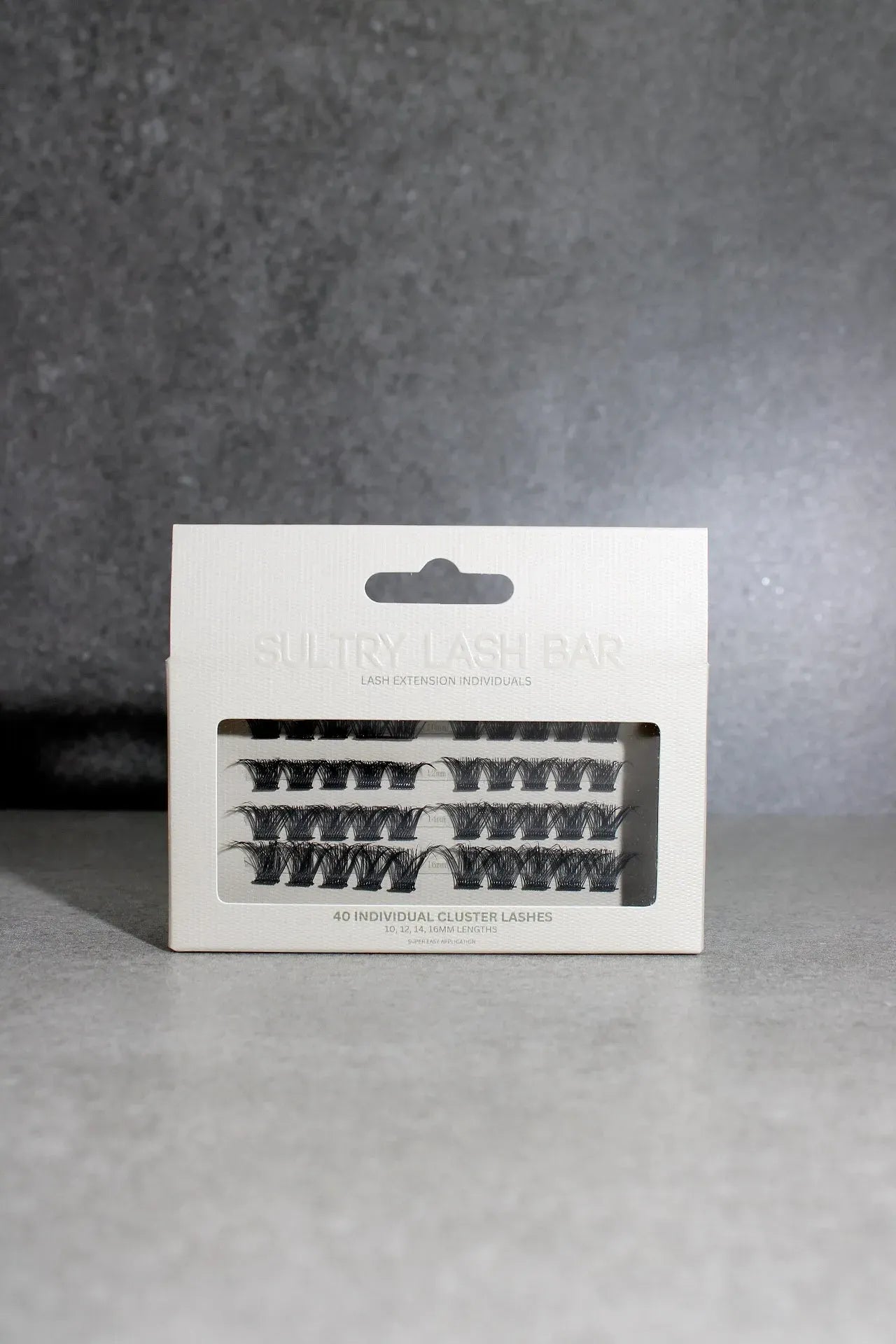 SL13 D curl Long Lasting DIY Individual Eyelash Extensions 40pcs