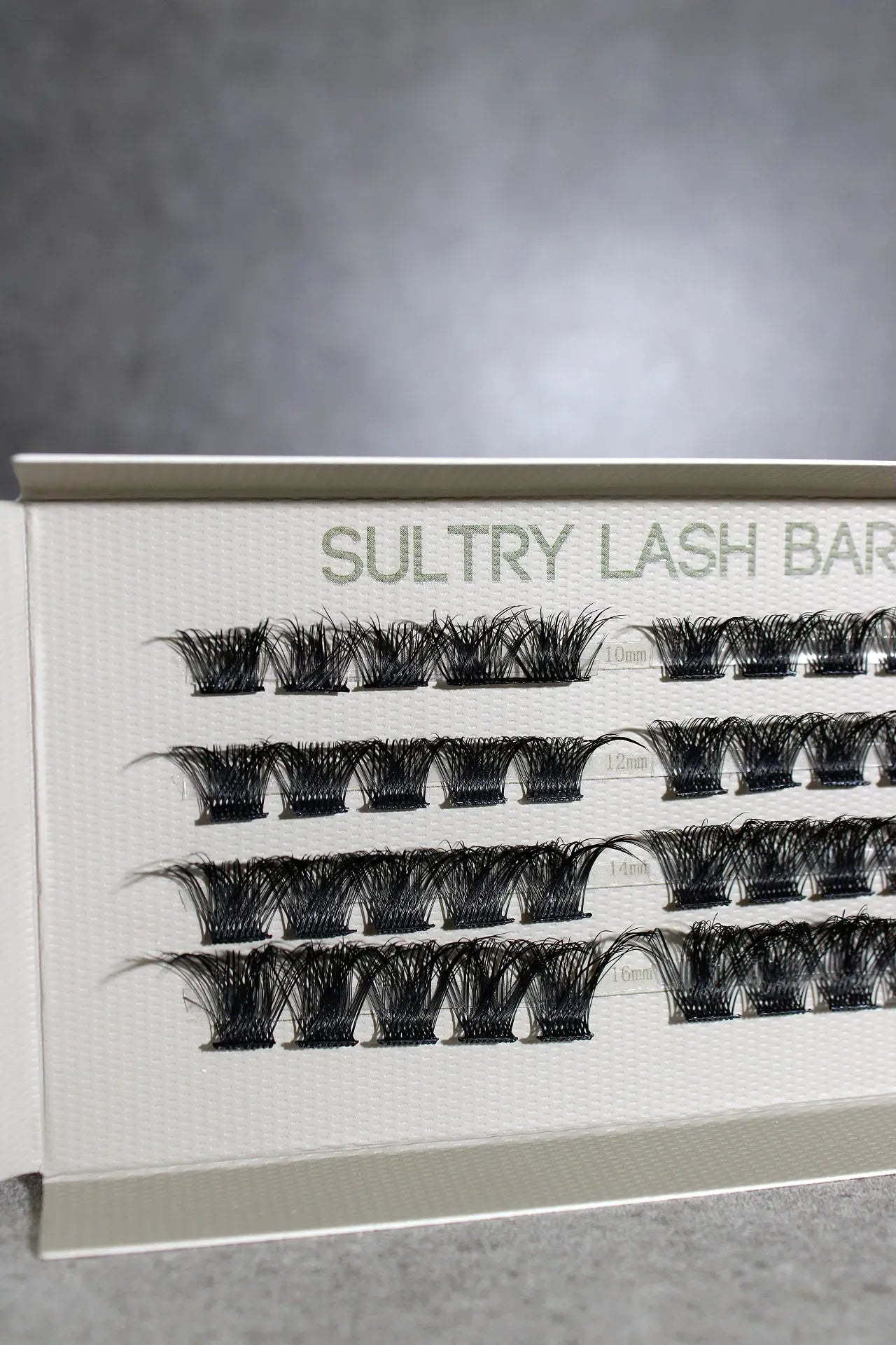 SL13 D curl Long Lasting DIY Individual Eyelash Extensions 40pcs