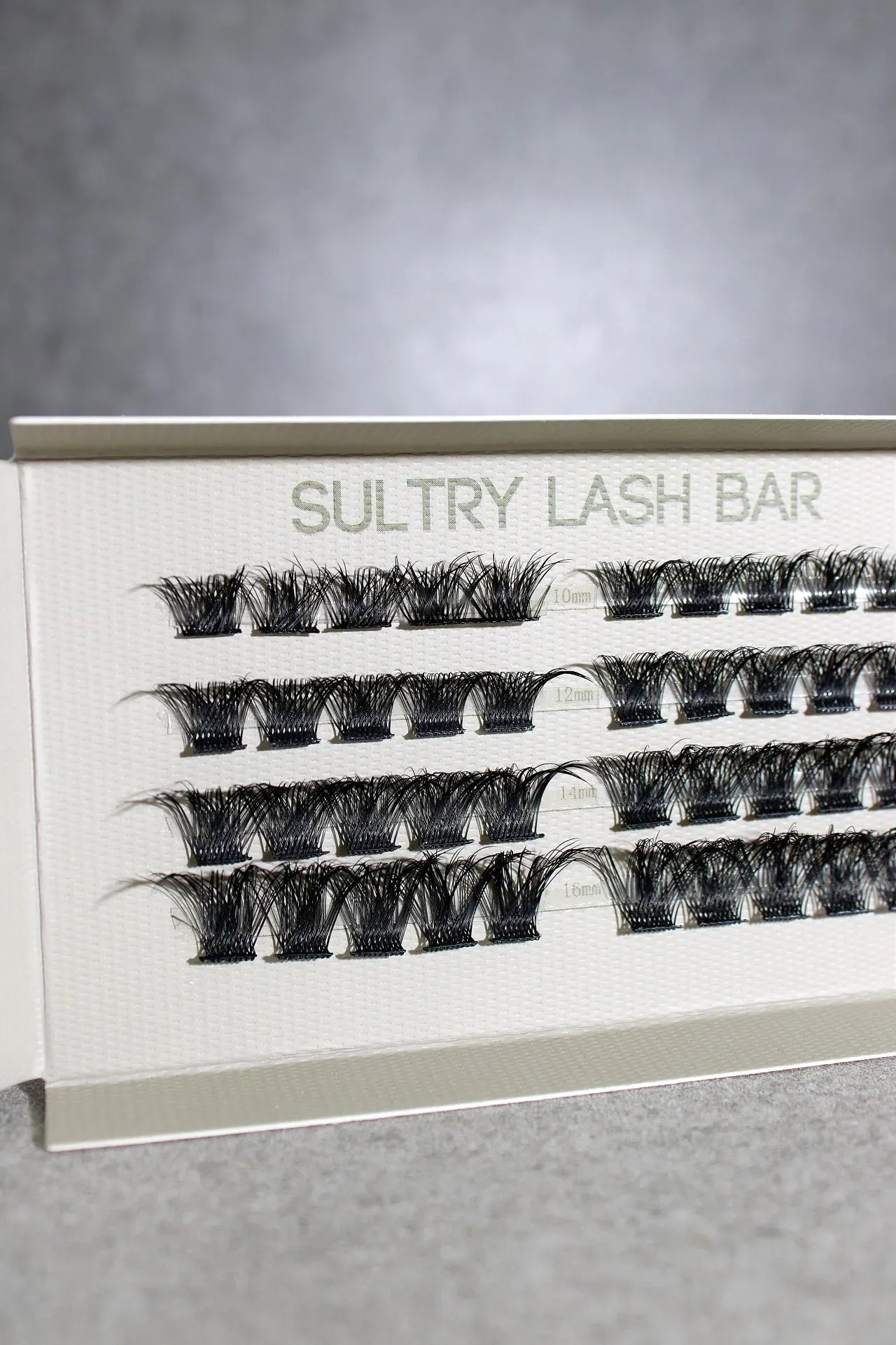 SL13 D curl Long Lasting DIY Individual Eyelash Extensions 40pcs