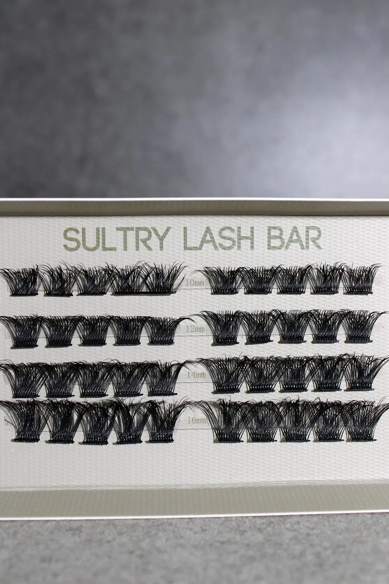 SL13 D curl Long Lasting DIY Individual Eyelash Extensions 40pcs