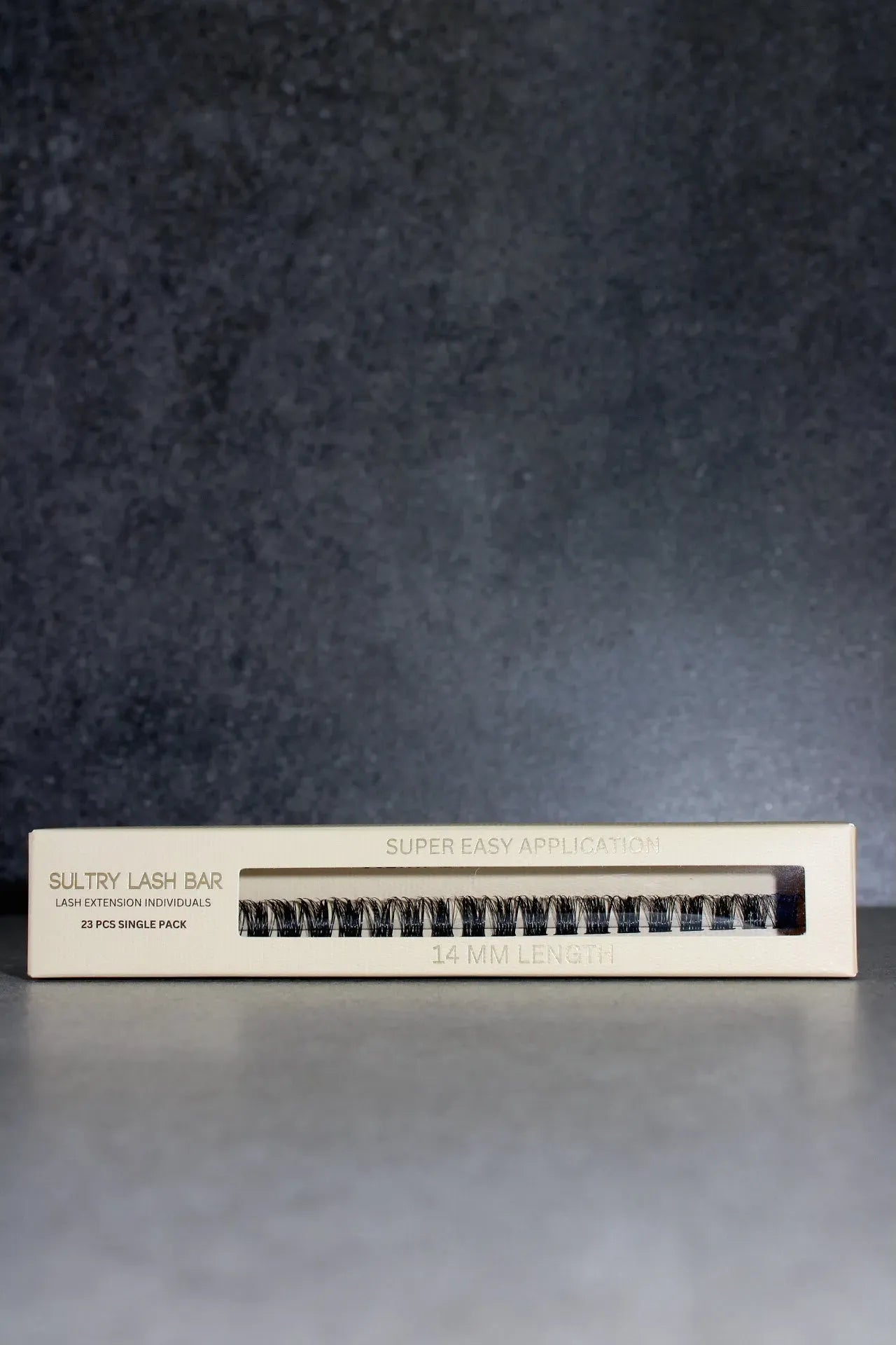 SL02 SINGLE Length DIY Individual Eyelash Extensions 23pcs