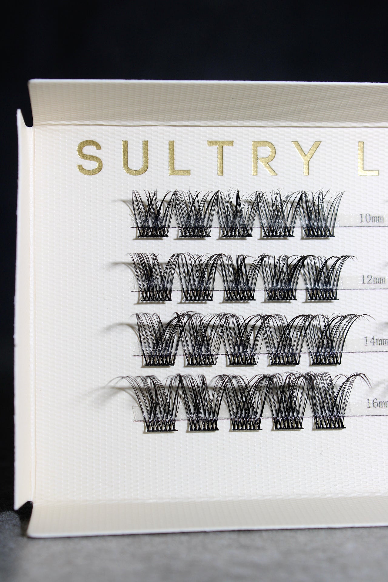 SL03 Long Lasting DIY D-Curl Individual Eyelash Extensions 40pcs
