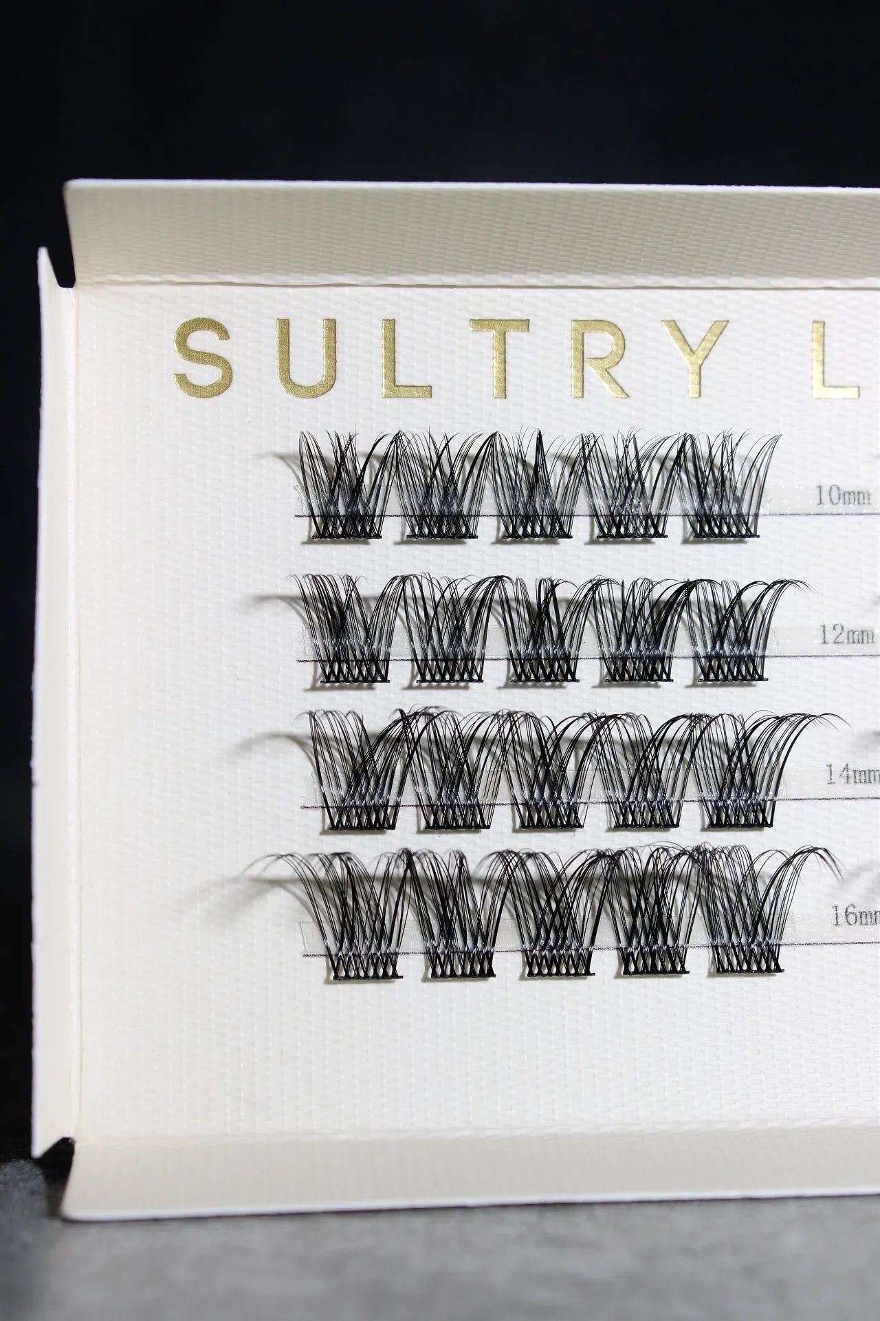 SL03 Premium D Curl Wispy Lashes – Natural Lift Effect