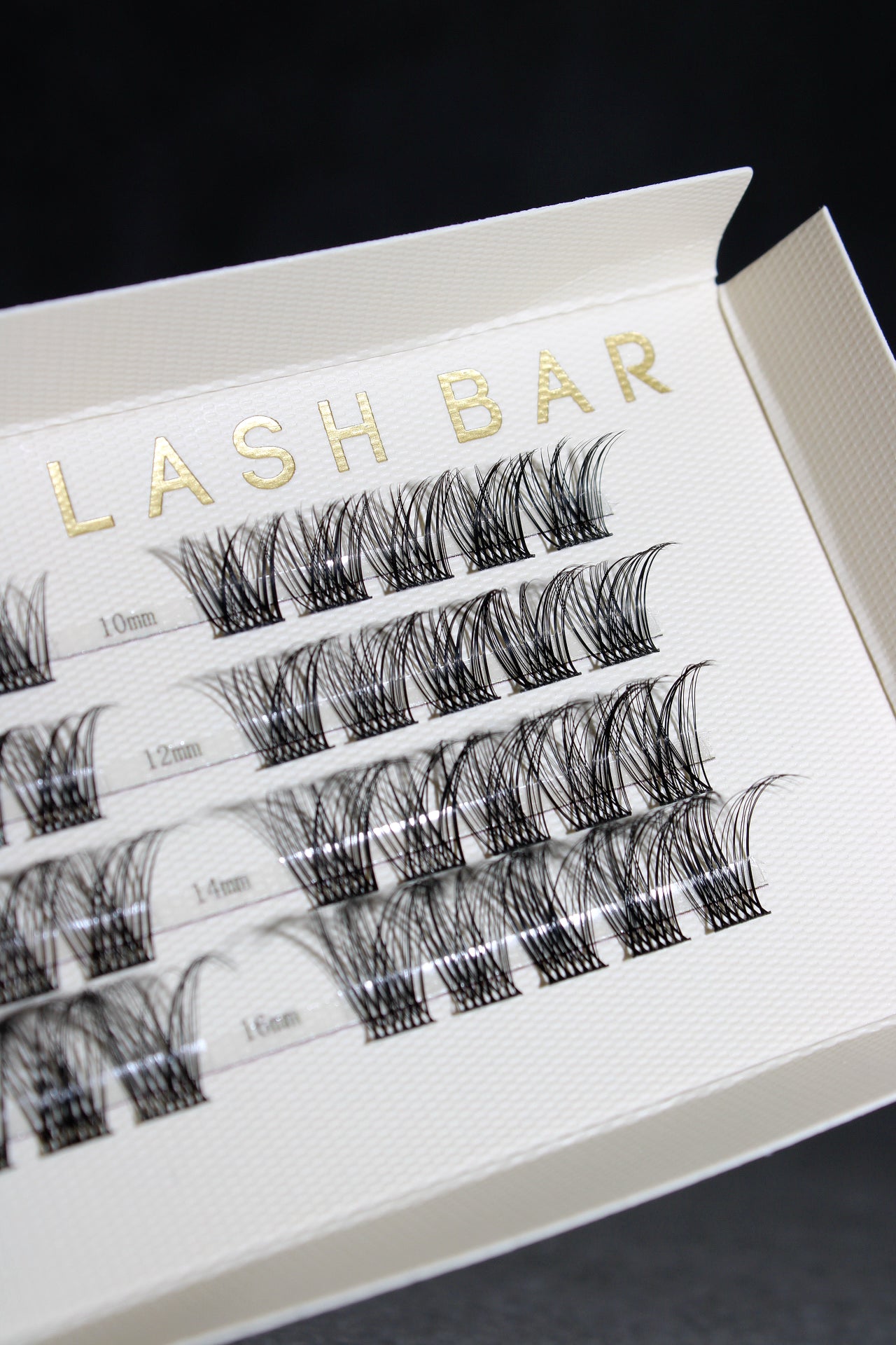 SL03 Long Lasting DIY D-Curl Individual Eyelash Extensions 40pcs