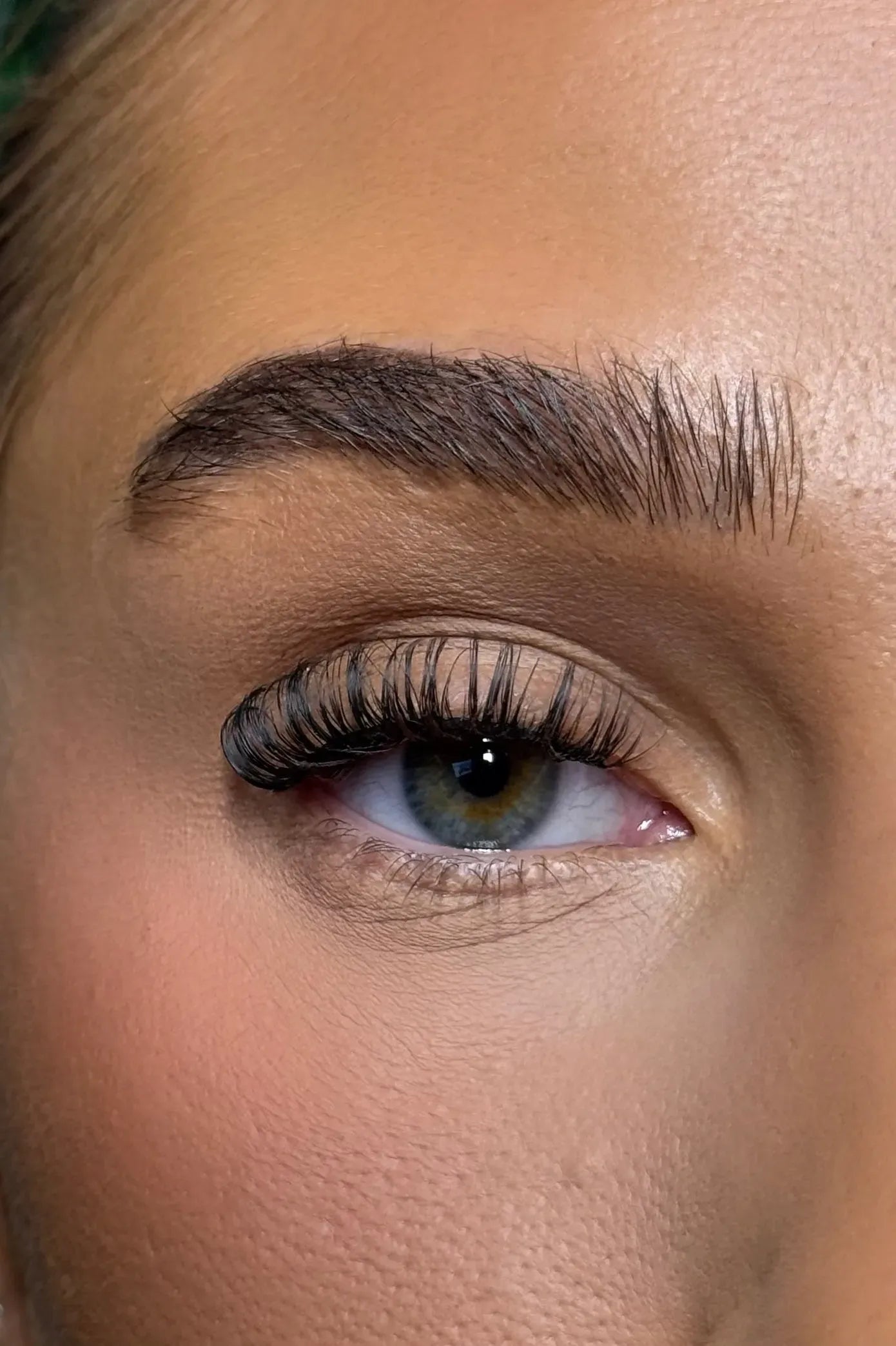 Authentic D curl classic strip lashes for small eyes