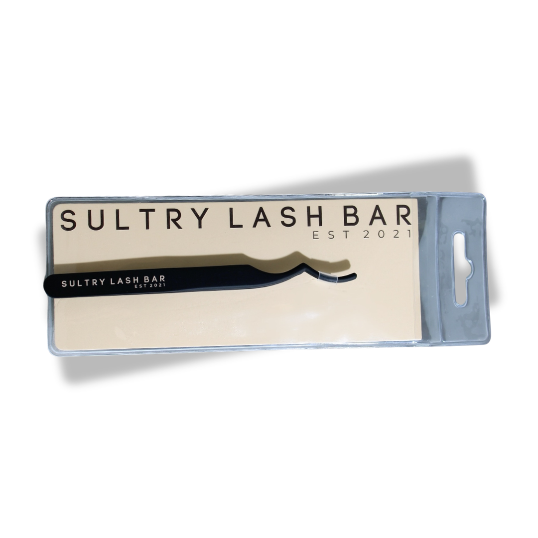 Non-Stick Precision Lash Tweezers for DIY Cluster Lashes | At-Home Lash Extension Applicator