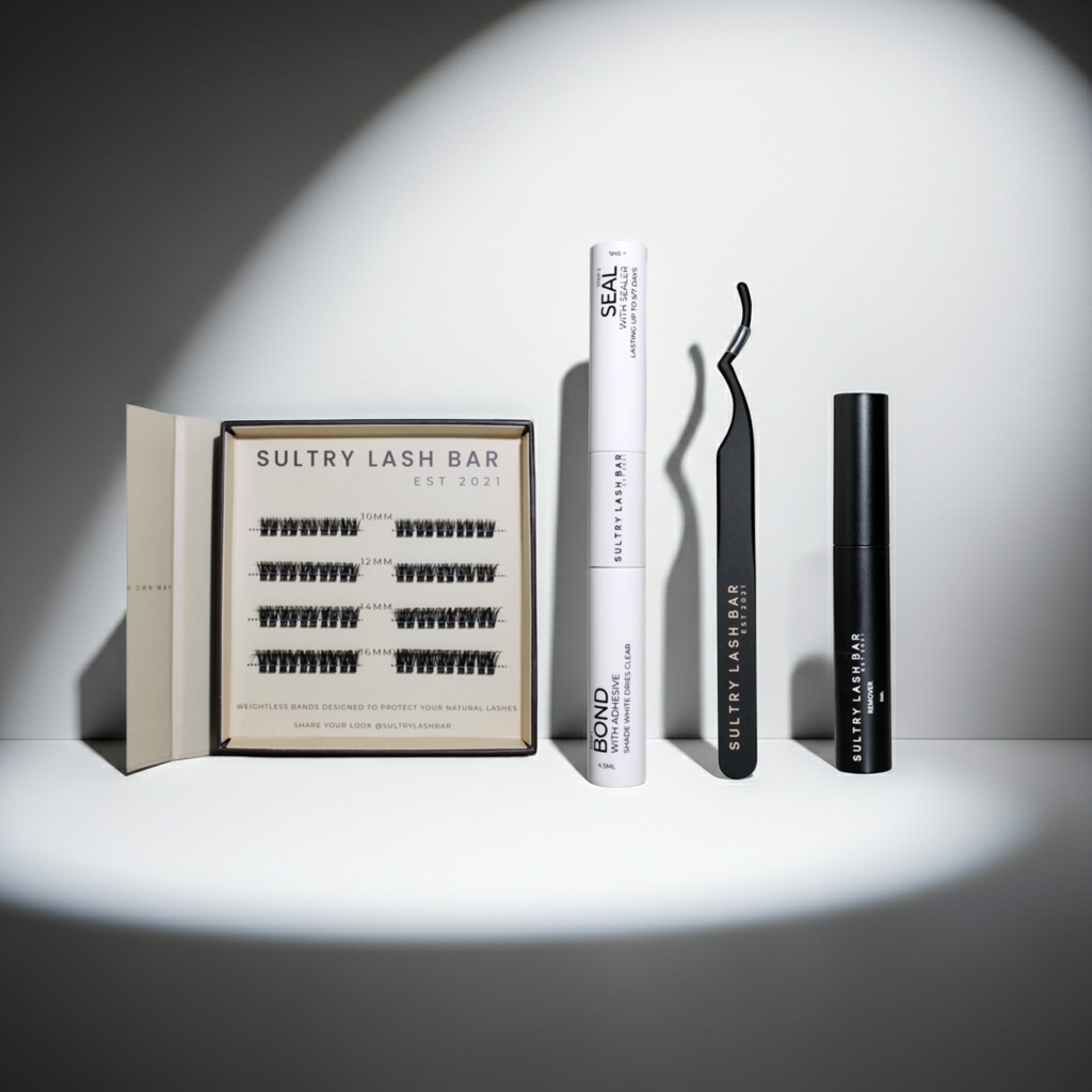 Lash Bundle with glue , tweezers, remover