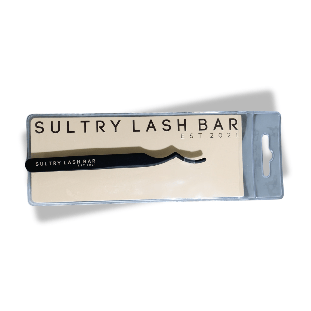 Non-Stick Precision Lash Tweezers for DIY Cluster Lashes | At-Home Lash Extension Applicator