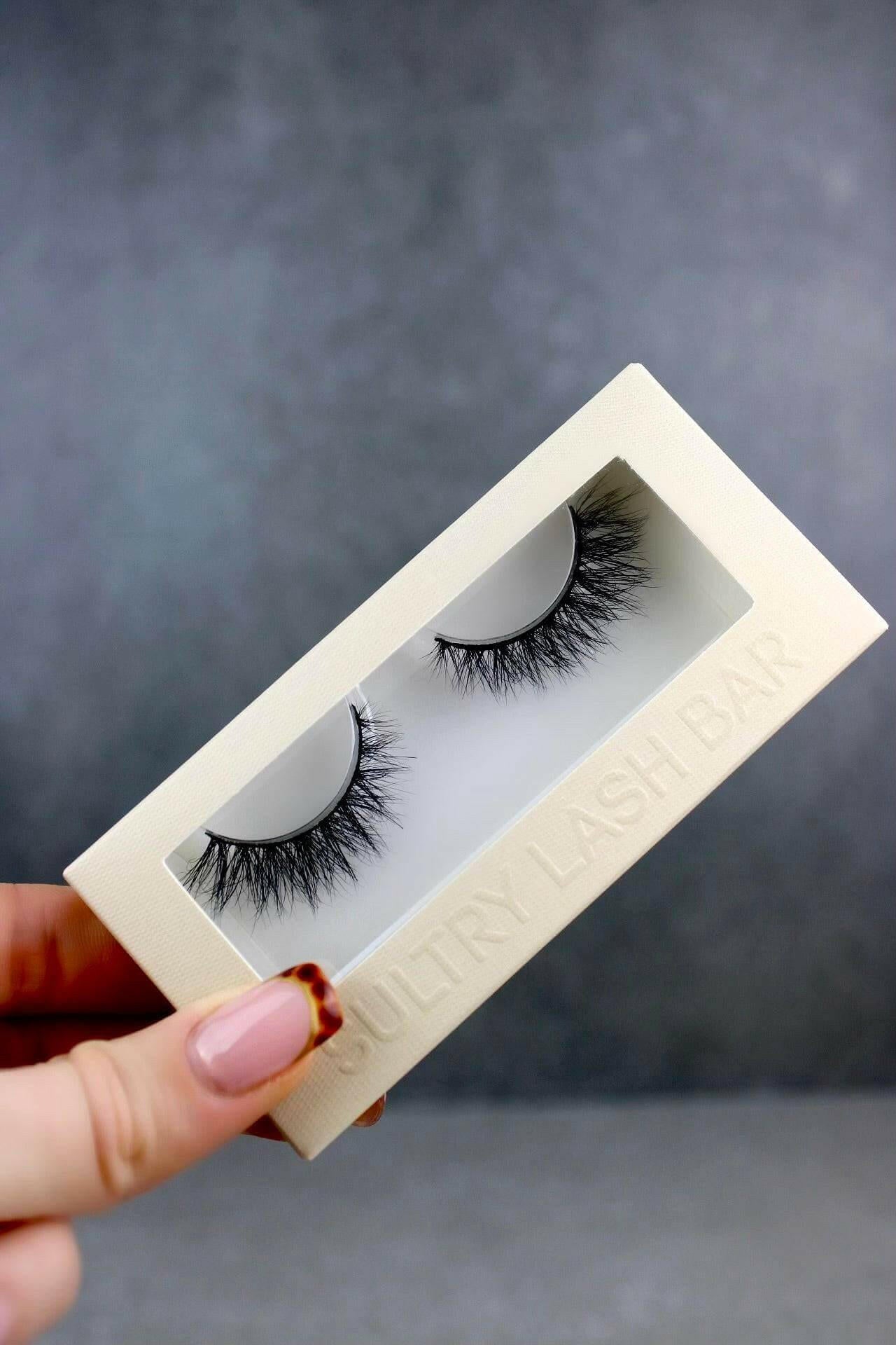 Positive Winged Strip Lashes.