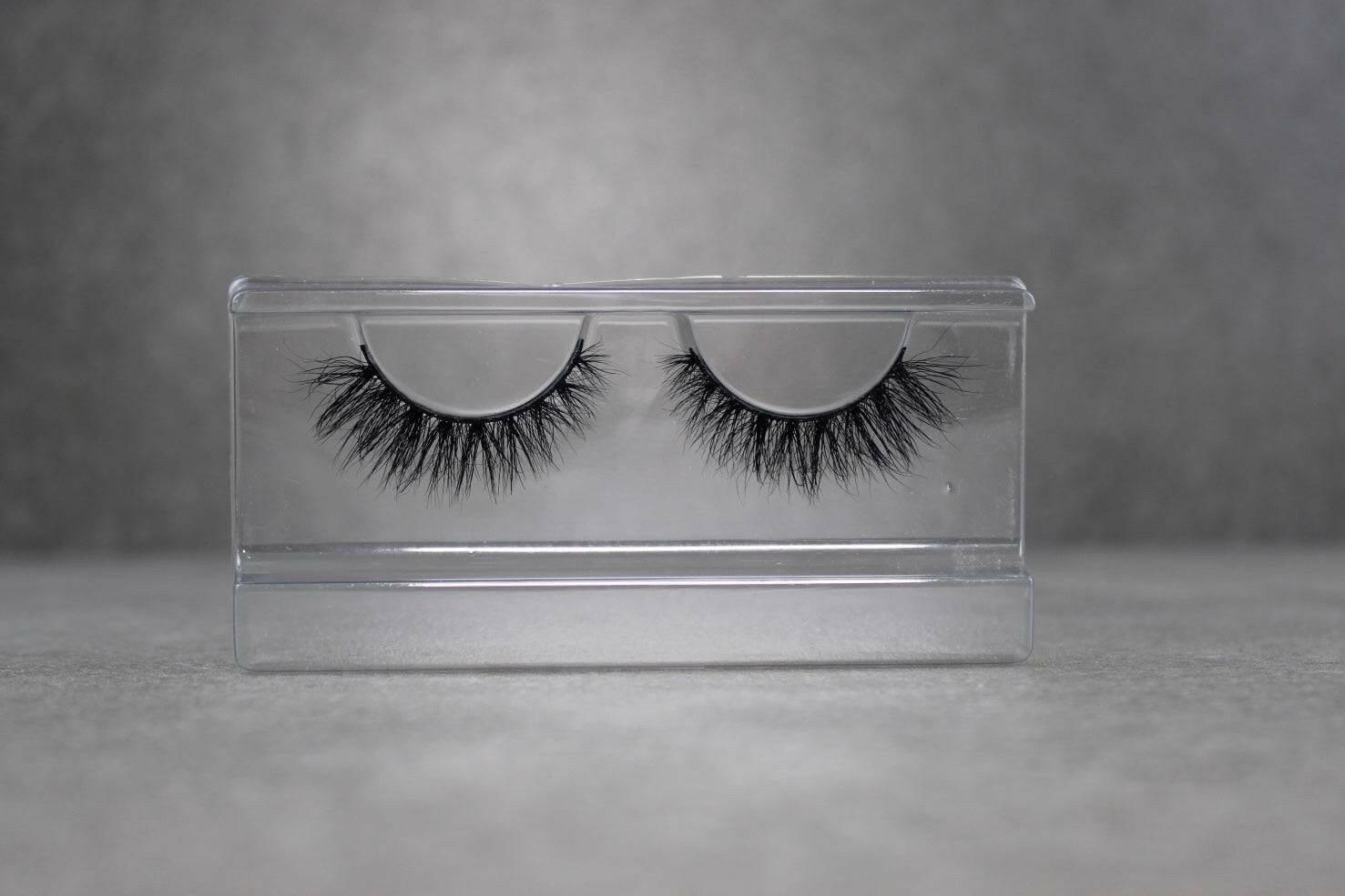 Positive Winged Strip Lashes.