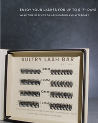 SL22 Classic Premium DIY Cluster Lashes (NEW lengths)