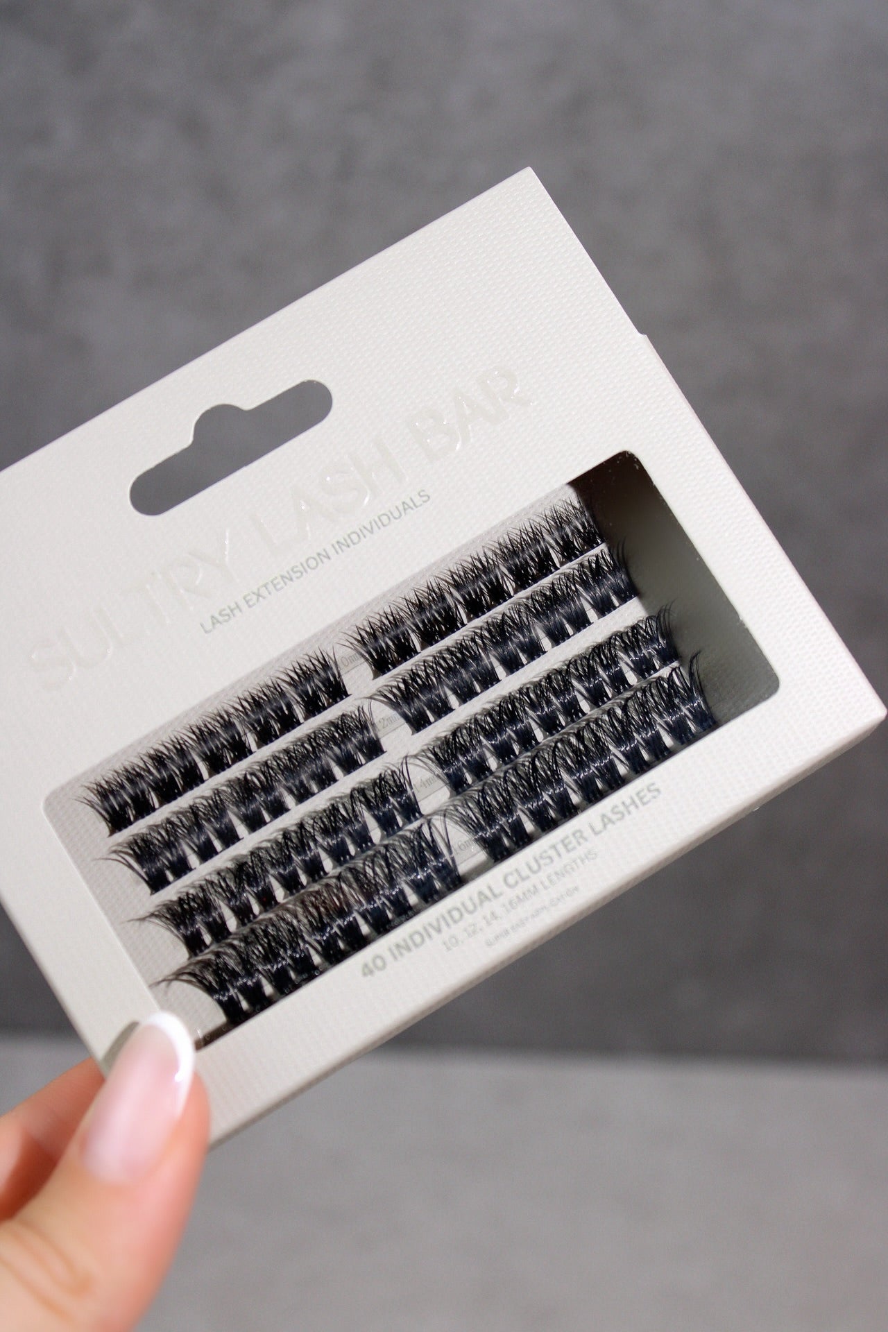 SL04 Long Lasting DIY Individual Eyelash Extensions 40pcs