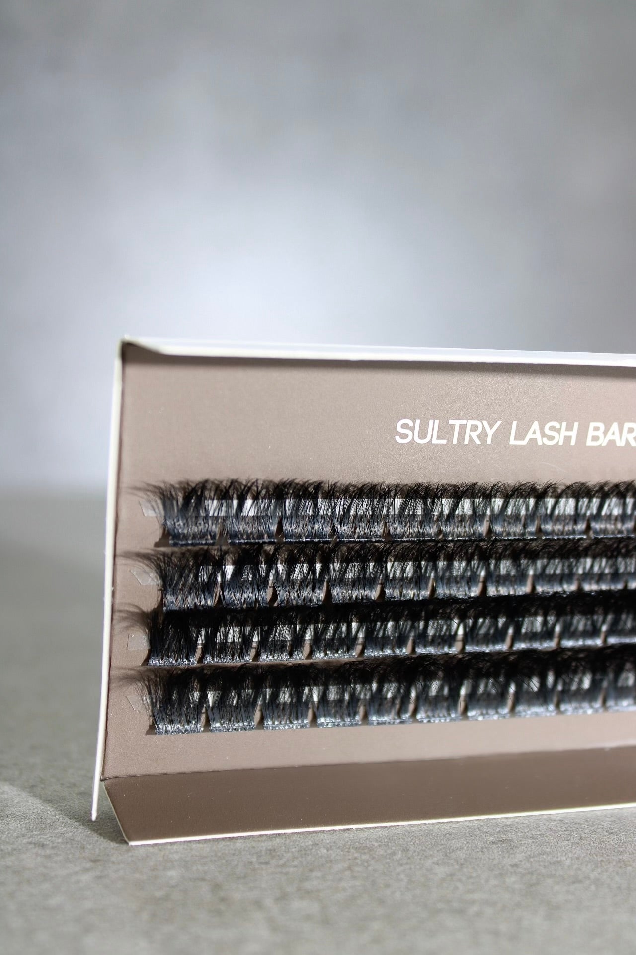 SL20 Korean Fiber hair C curl DIY single cluster lash extensions