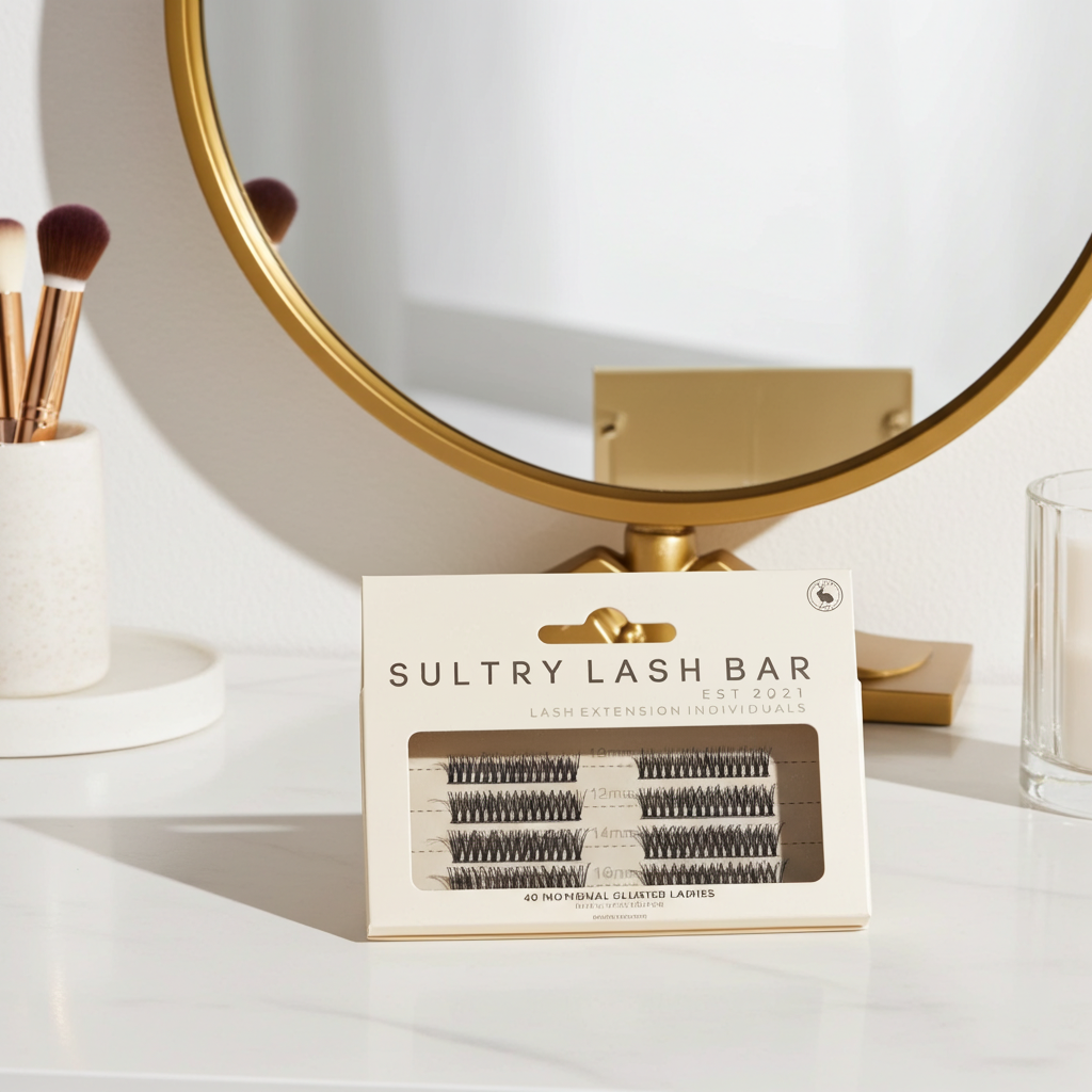 SL22 Cluster Lashes C curl