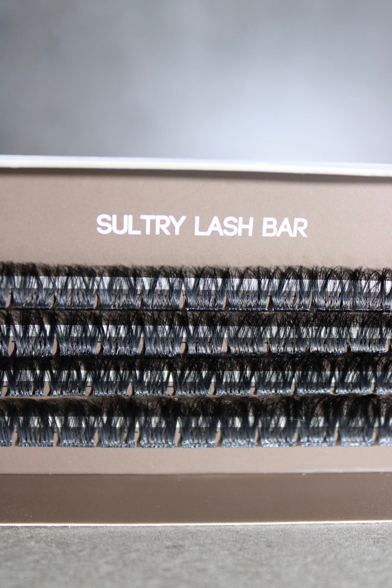 SL20 Korean Fiber hair C curl DIY single cluster lash extensions
