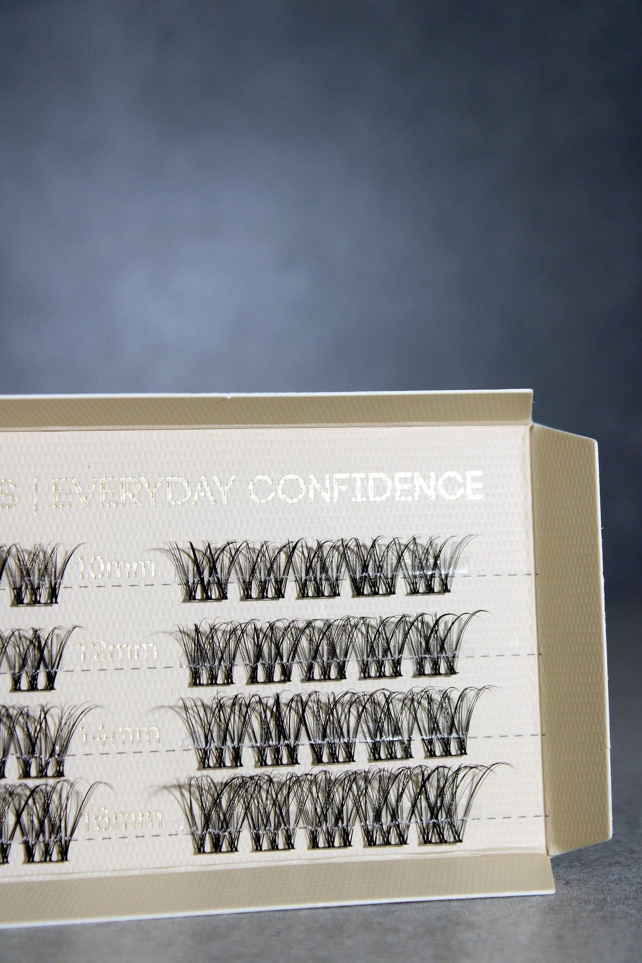 SL25 Cluster lashes C- curl