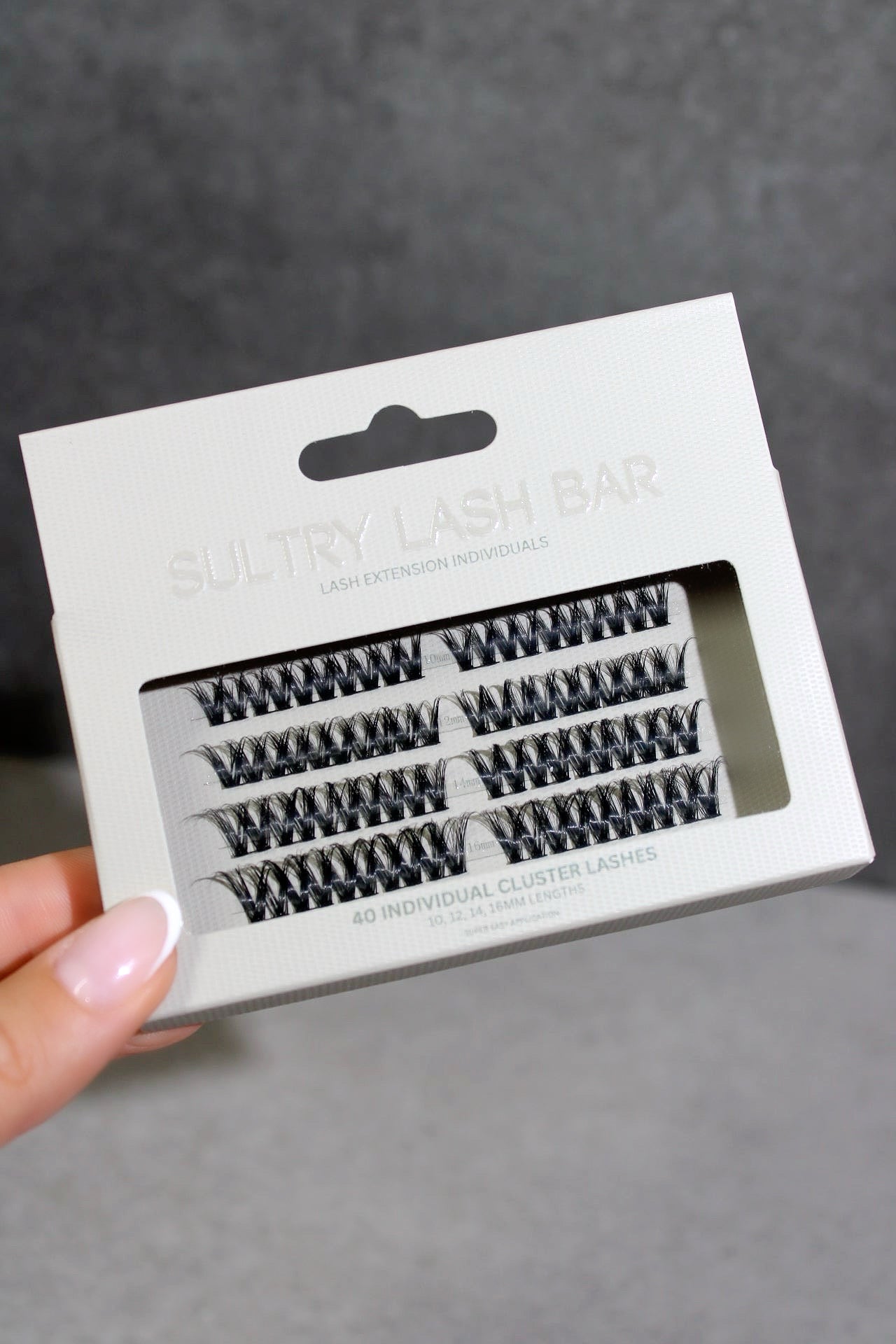 SL01 Long Lasting DIY Individual Eyelash Extensions 40pcs