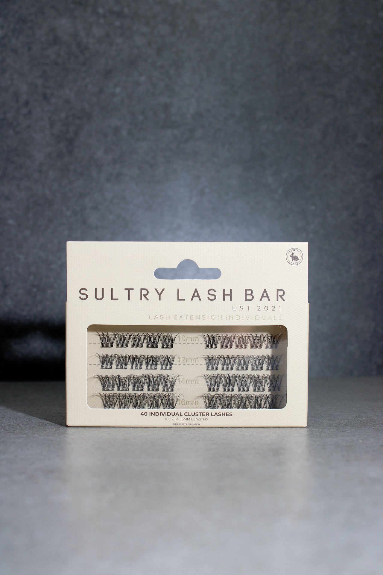 SL25 Cluster lashes C- curl