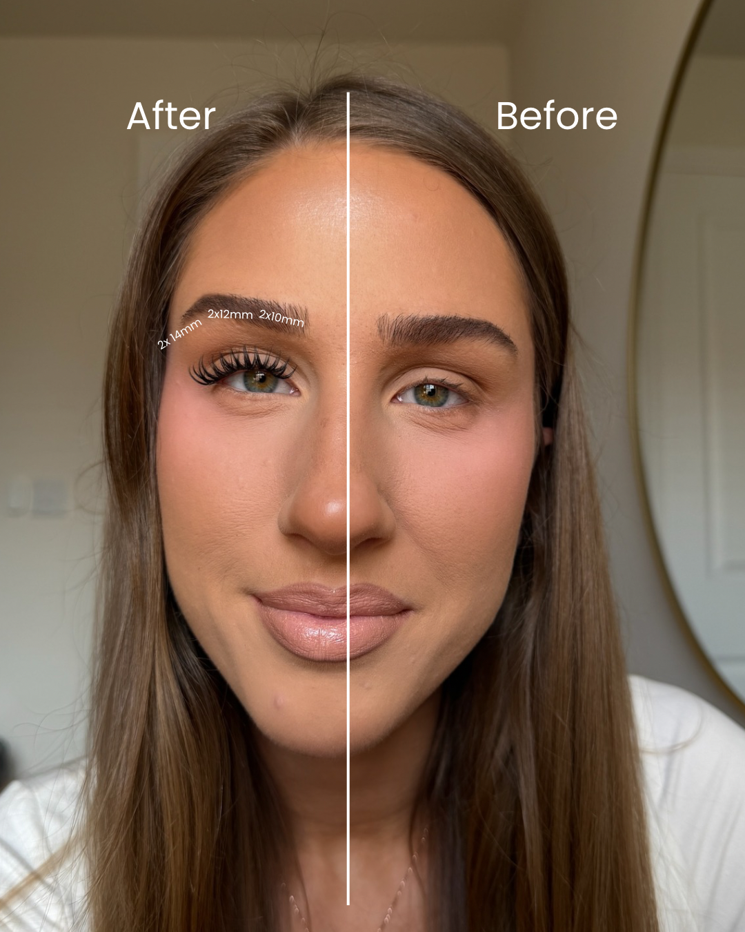 SL01 Premium DIY D-Curl Cluster Lash Extensions 40pcs