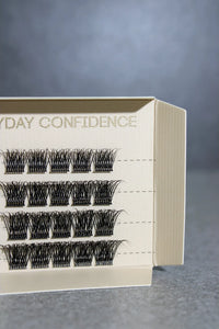 SL21 Wispy premium hybrid cluster lashes