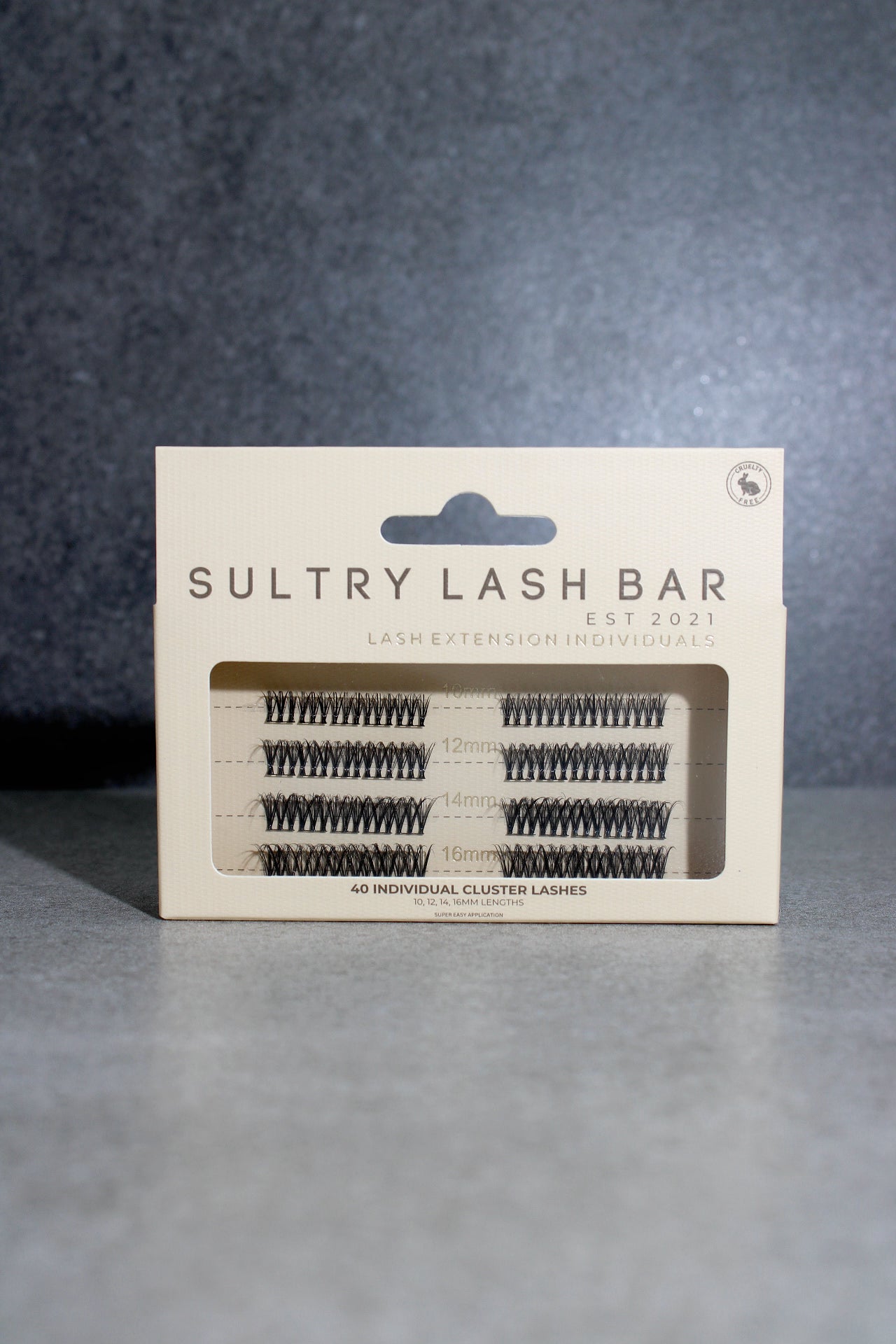 SL22 Cluster Lashes C-curl