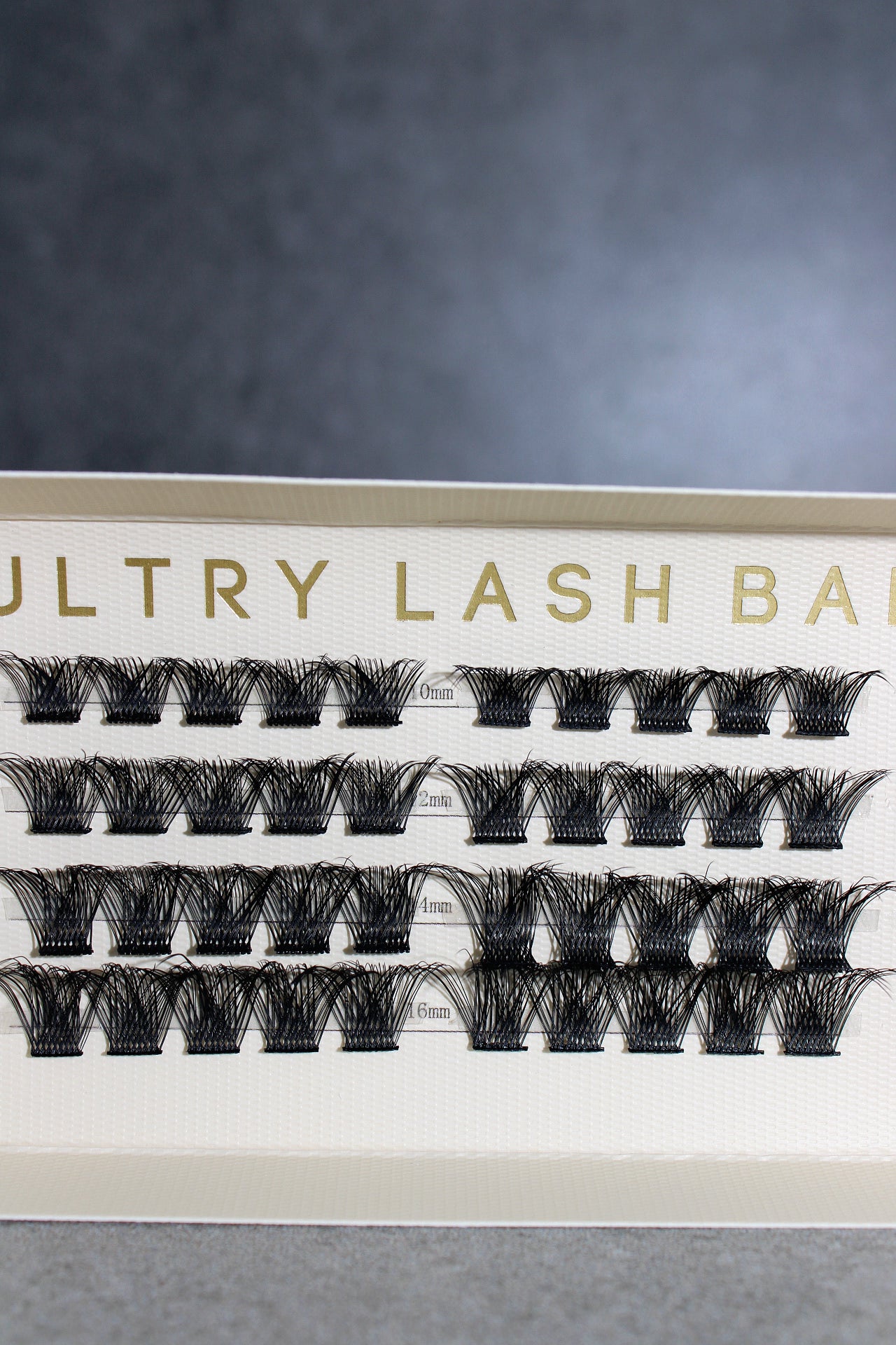 SL13 CC curl Long Lasting DIY Individual Eyelash Extensions 40pc