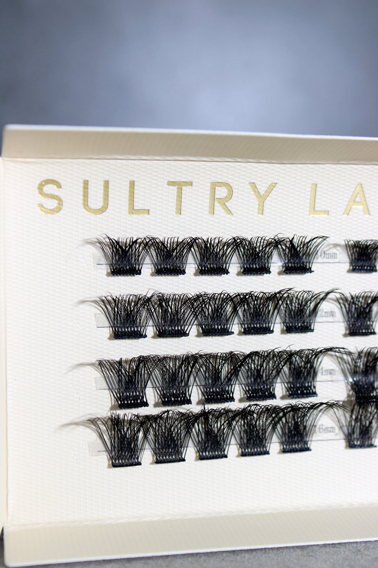 SL13 CC curl Long Lasting DIY Individual Eyelash Extensions 40pc