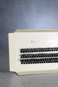 SL14 Short hybrid volume cluster lashes