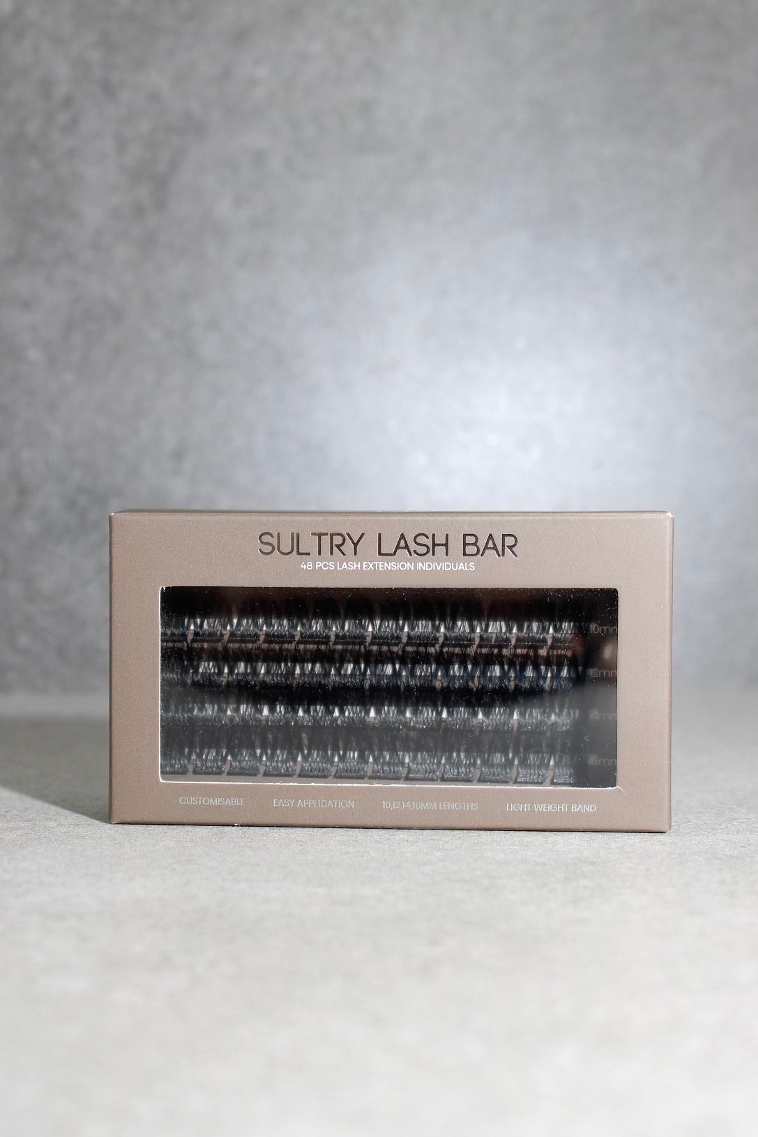 SL20 Korean Fiber hair C curl DIY single cluster lash extensions