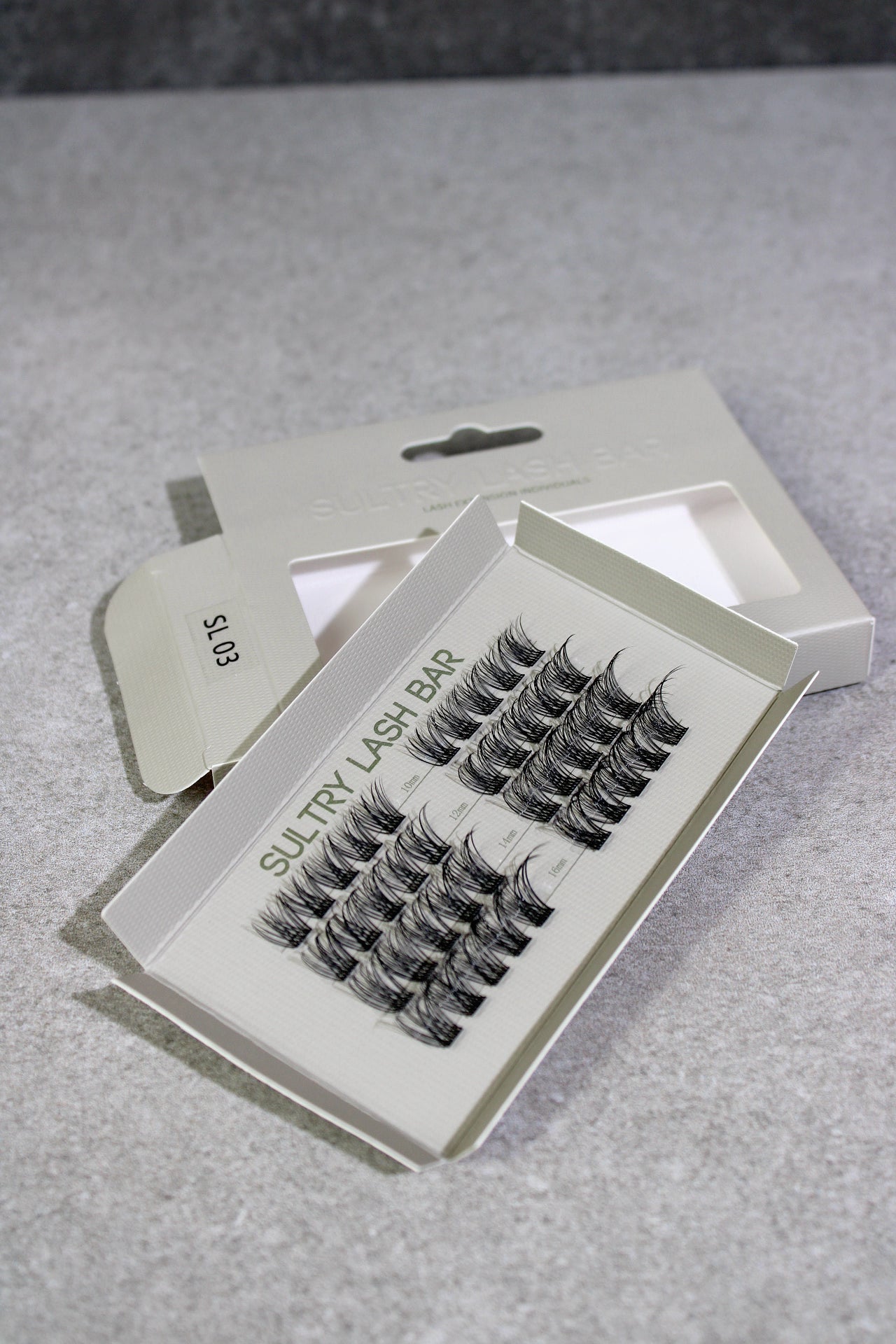 SL03 Long Lasting DIY Individual Eyelash Extensions 40pcs