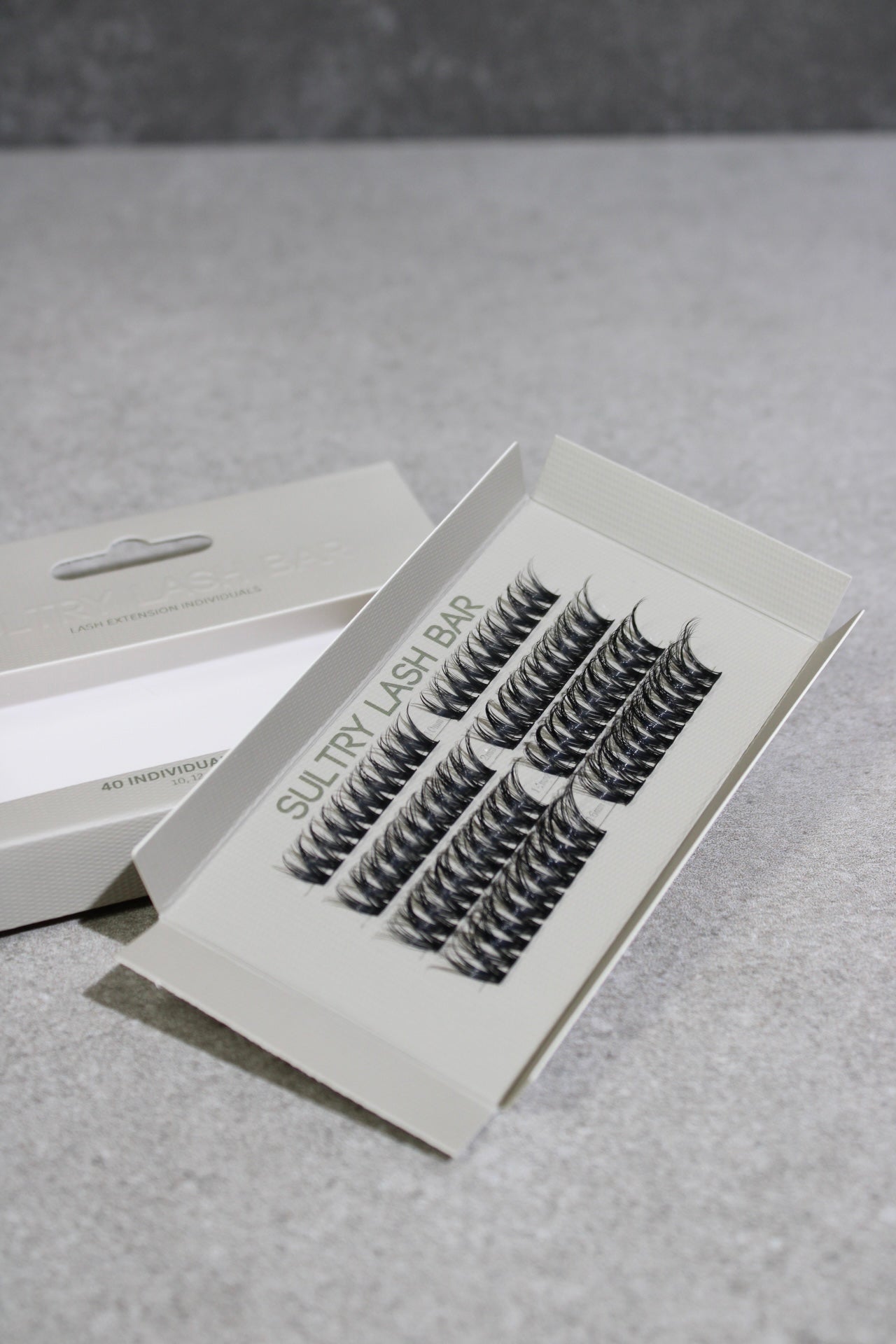 SL01 Long Lasting DIY Individual Eyelash Extensions 40pcs