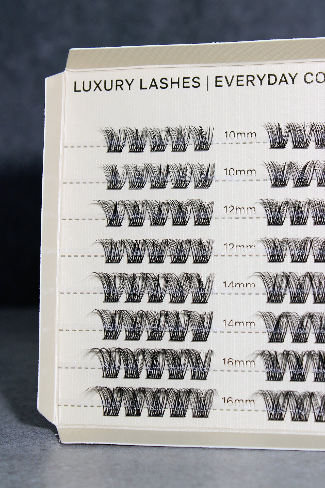 80pcs SL03 Wispy Natural Classic Cluster Lashes