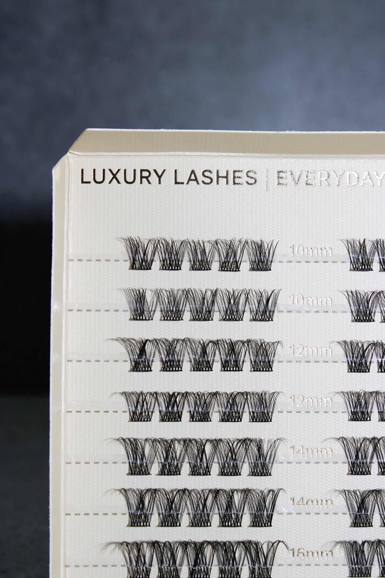 80pcs SL03 Wispy Natural Classic Cluster Lashes
