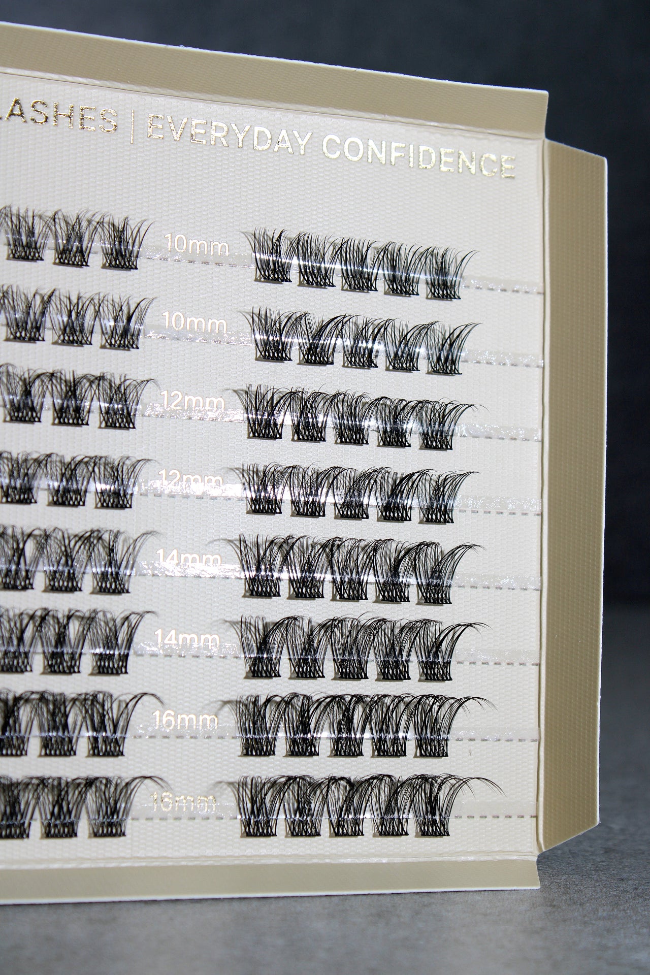 80pcs SL03 Wispy Natural Classic Cluster Lashes