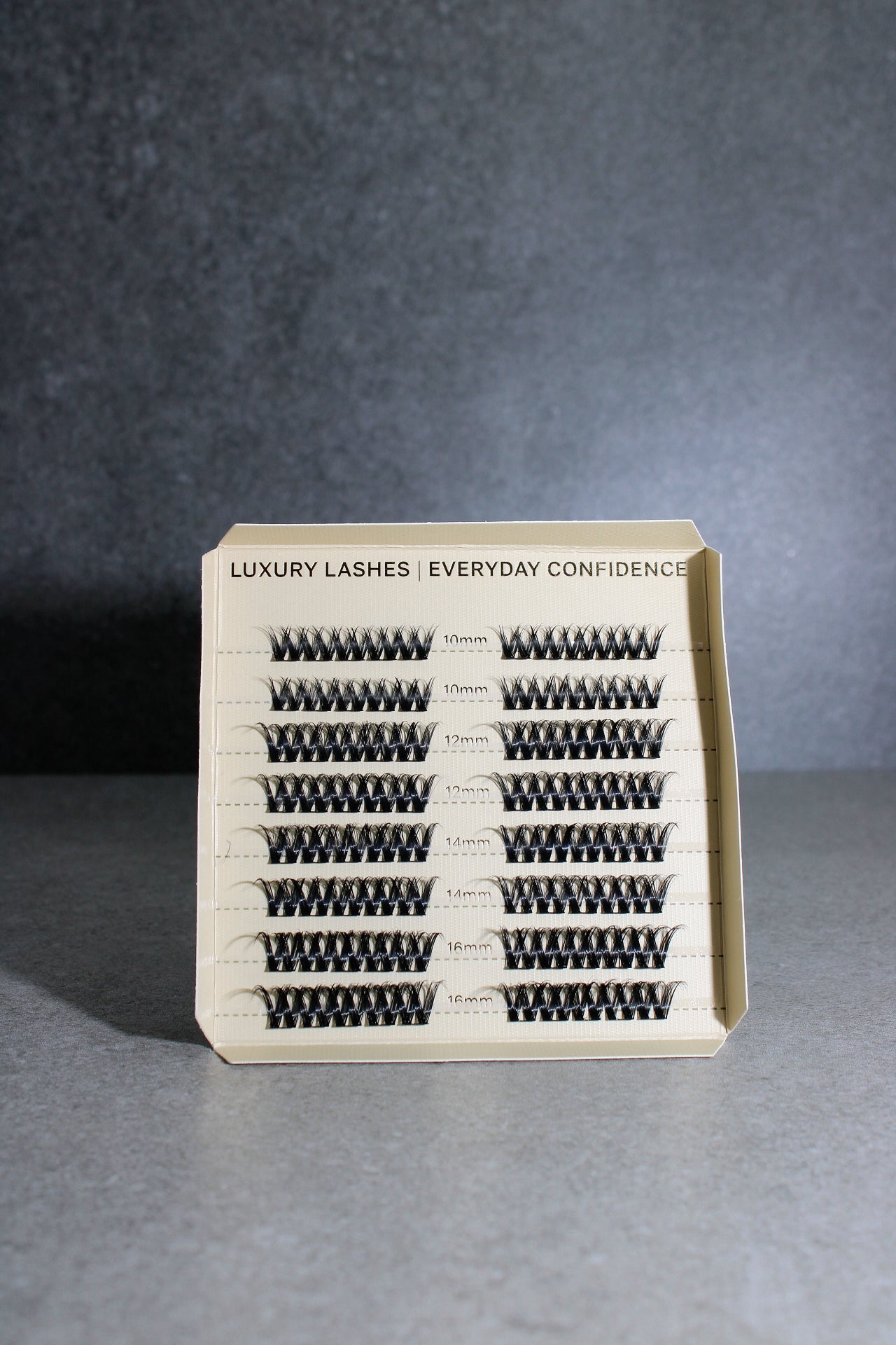 80pcs SL01 Wispy Hybrid Cluster Lashes