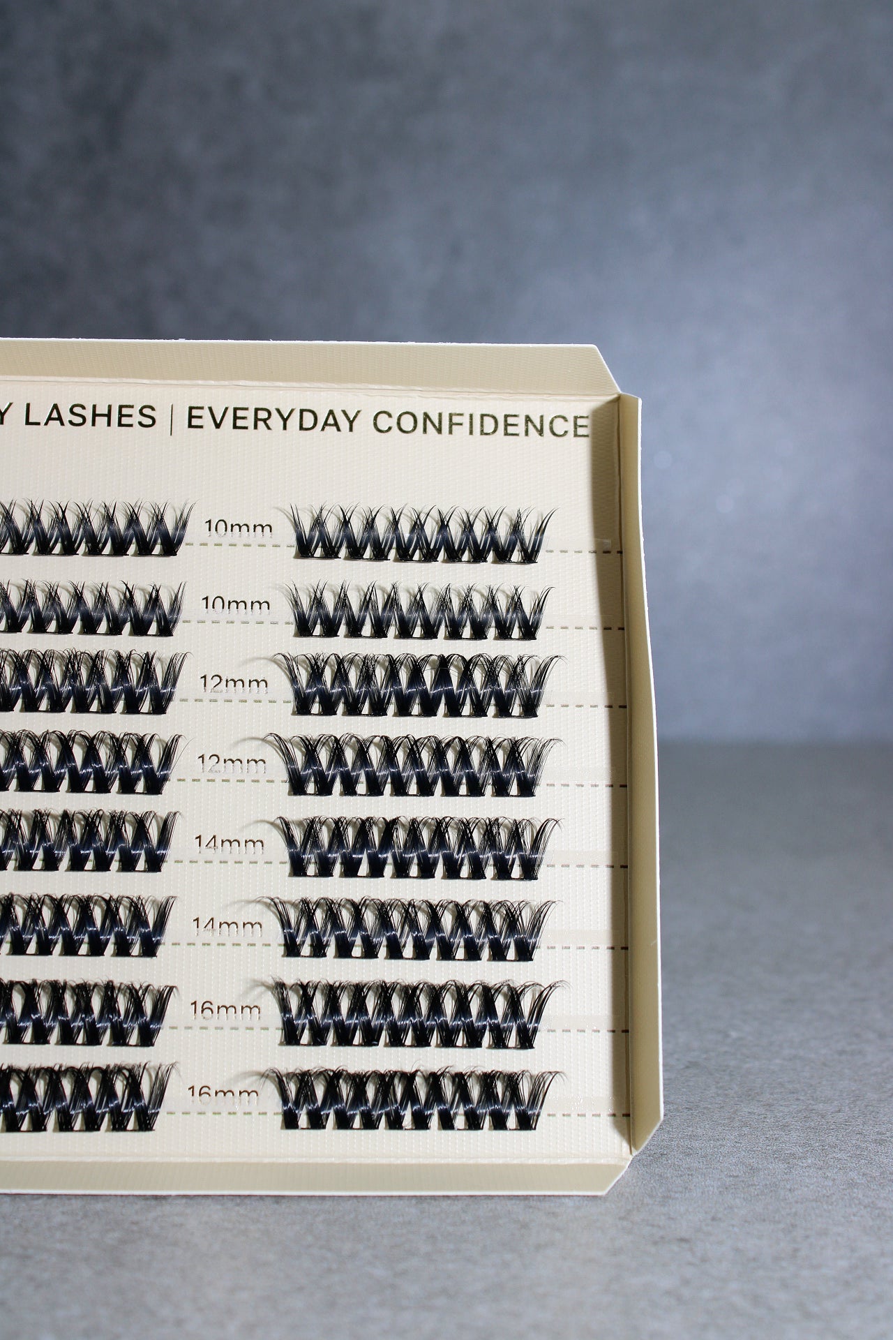 80pcs SL01 Wispy Hybrid Cluster Lashes