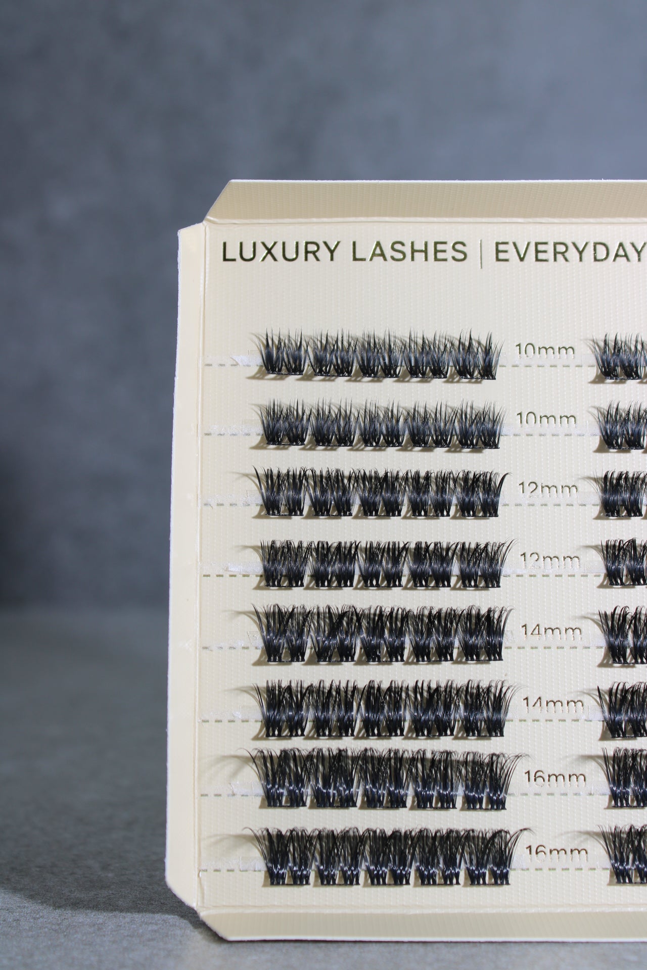80pcs SL04 Russian/Hybrid Cluster Lashes