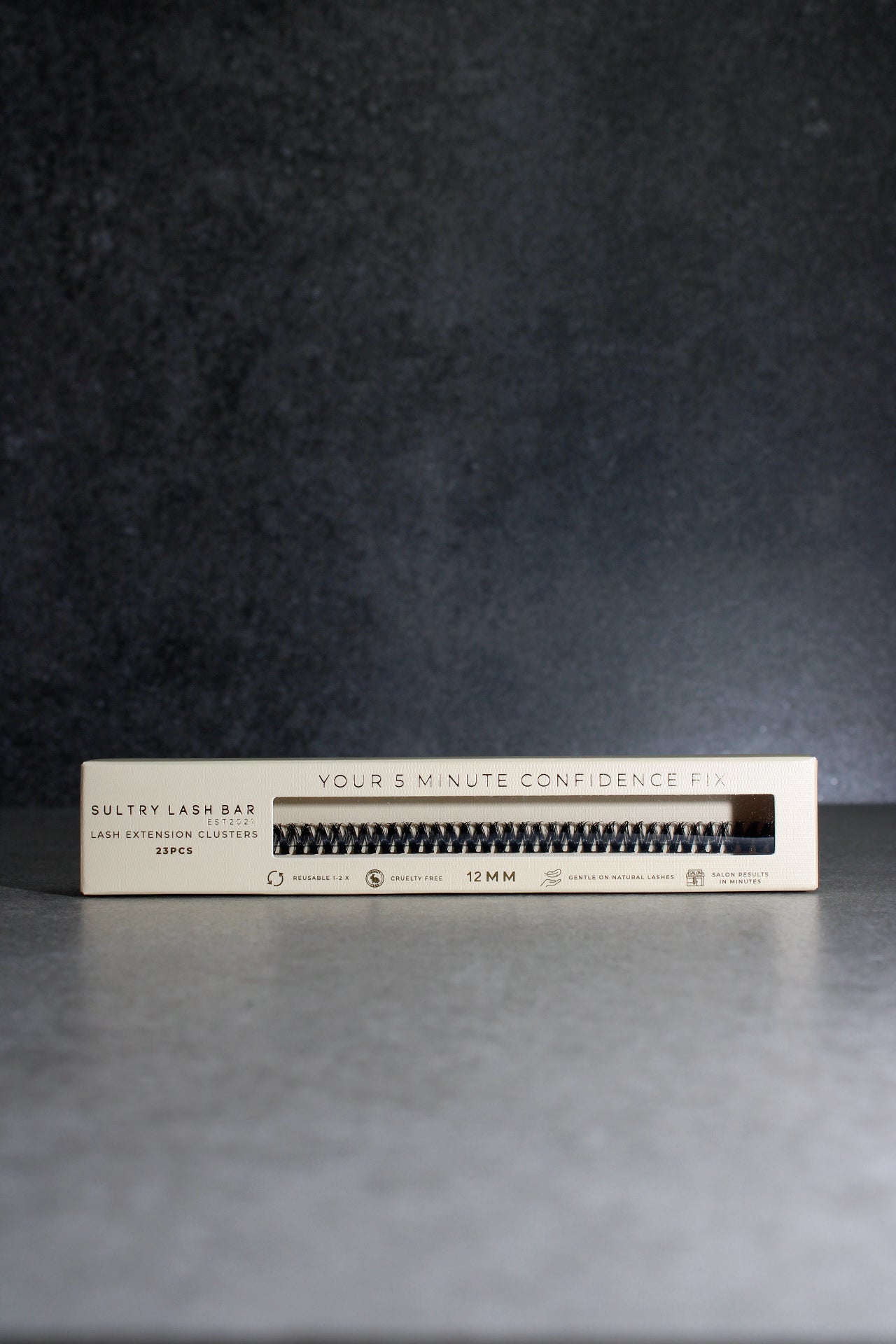 SINGLE Length SL01 Cluster Hybrid Lash Extensions - 23pcs