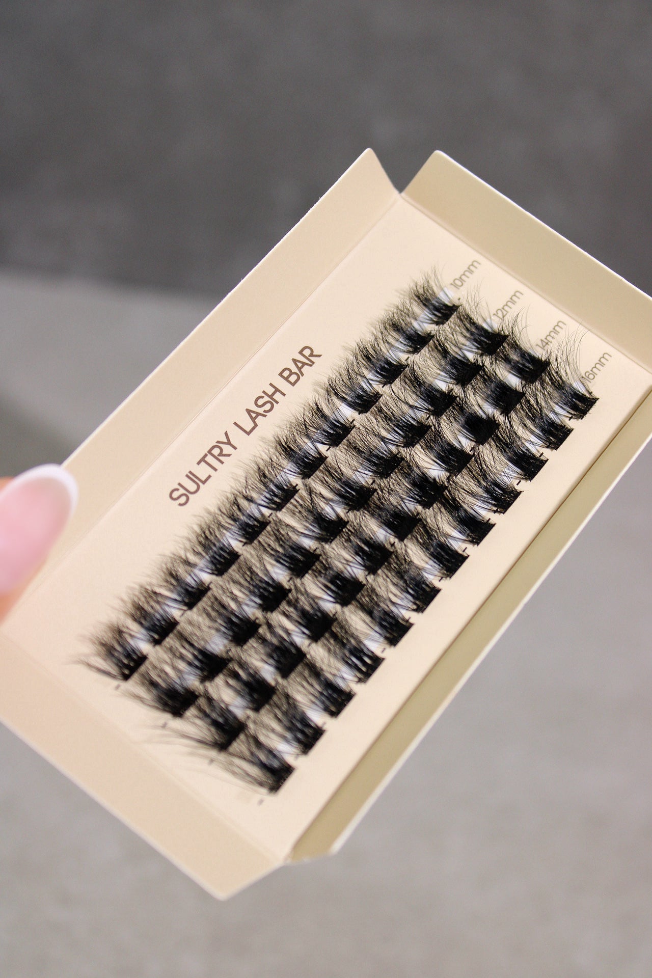 SL19 Hybrid Korean Hair fibre at home DIY lash extensions 48pcs - Sultry Lash Bar 