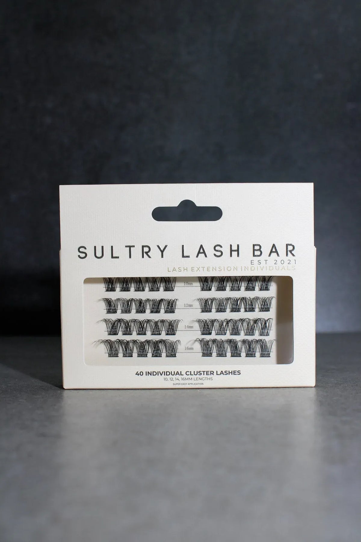 SL03 Classic D curl premium cluster lashes