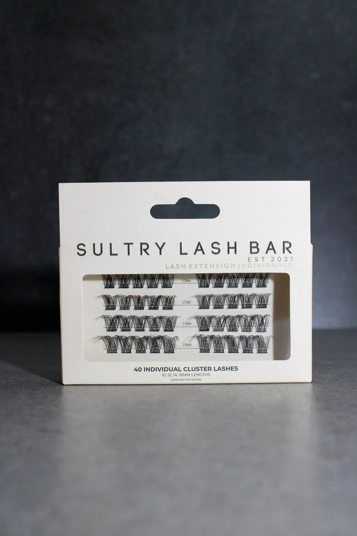 SL03 Classic D curl premium cluster lashes