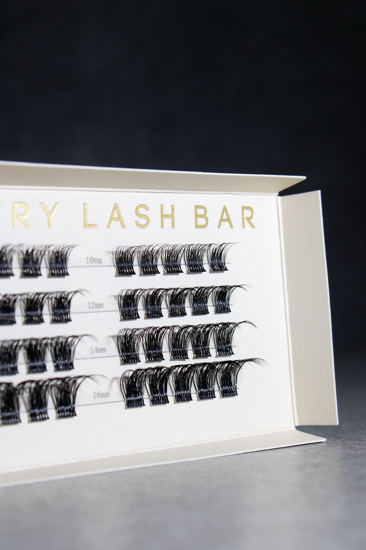 SL02 Long Lasting DIY Cluster Lash Extensions 40pcs